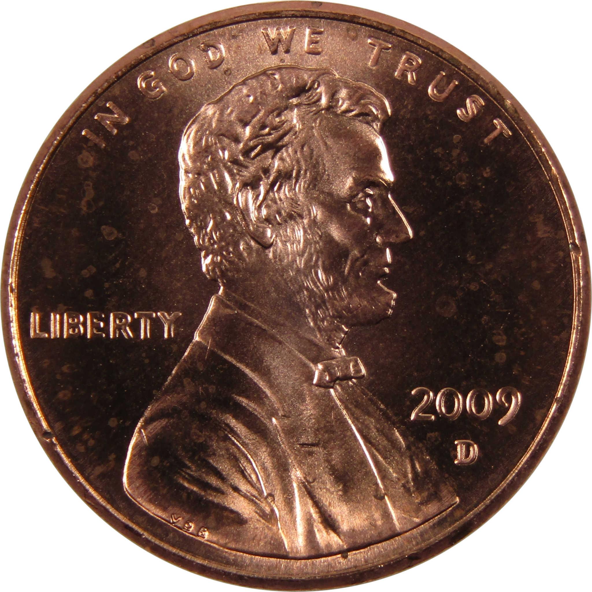 2009 D Professional Life Lincoln Bicentennial Cent BU Uncirculated 1c