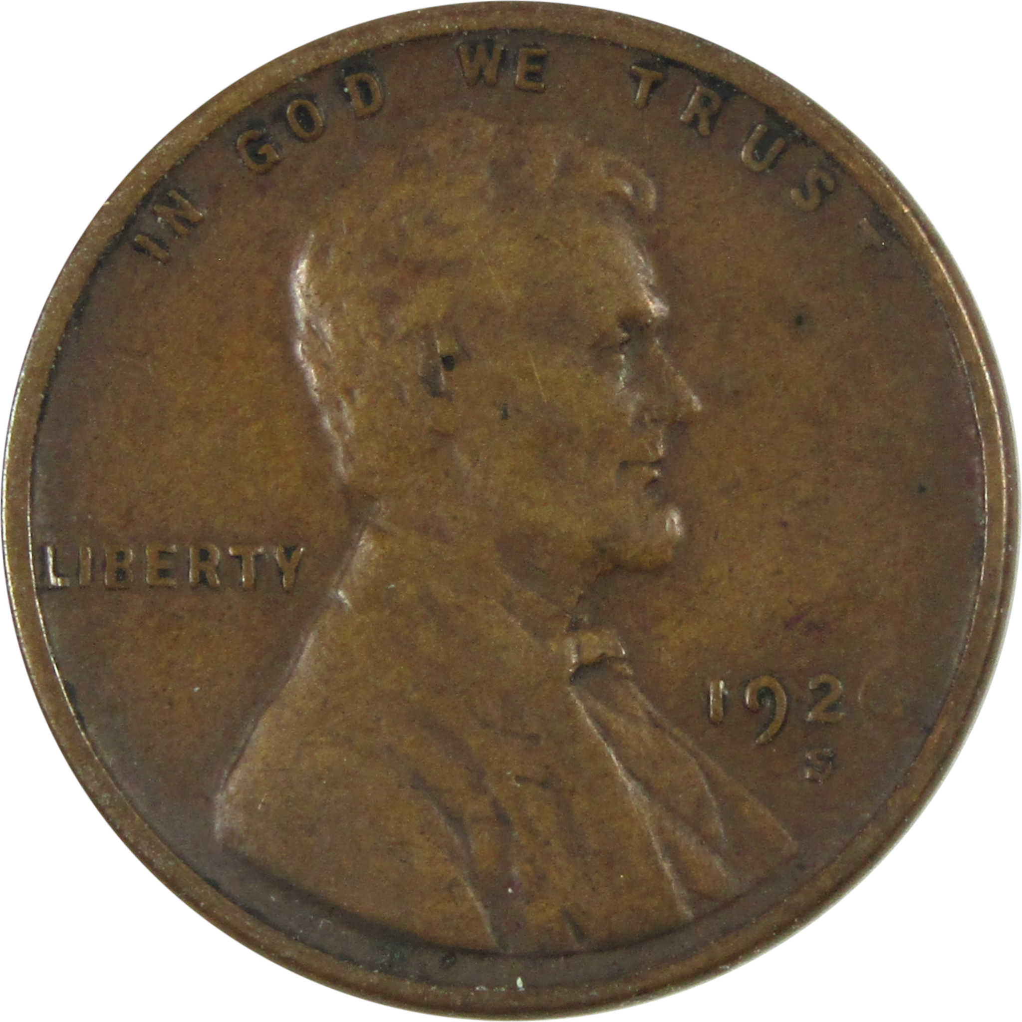 1926 S Lincoln Wheat Cent VF Very Fine Penny 1c Coin SKU:I15213