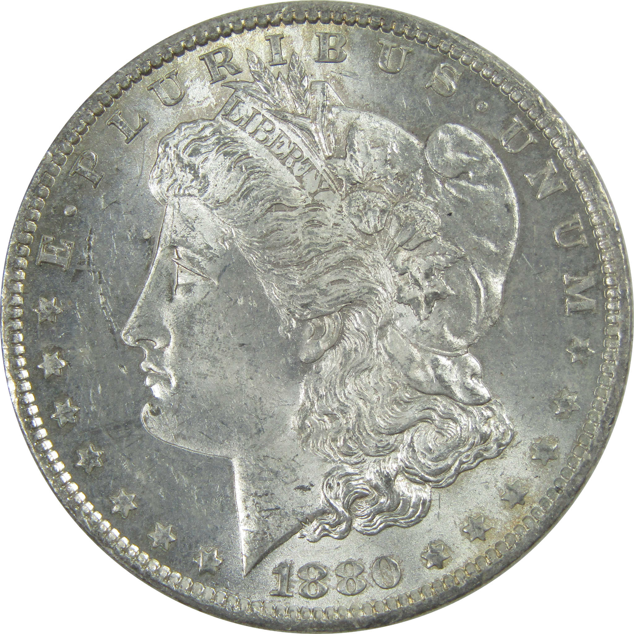 1880 O Morgan Dollar Uncirculated Silver $1 Coin SKU:I16615 - Morgan coin - Morgan silver dollar - Morgan silver dollar for sale - Profile Coins &amp; Collectibles