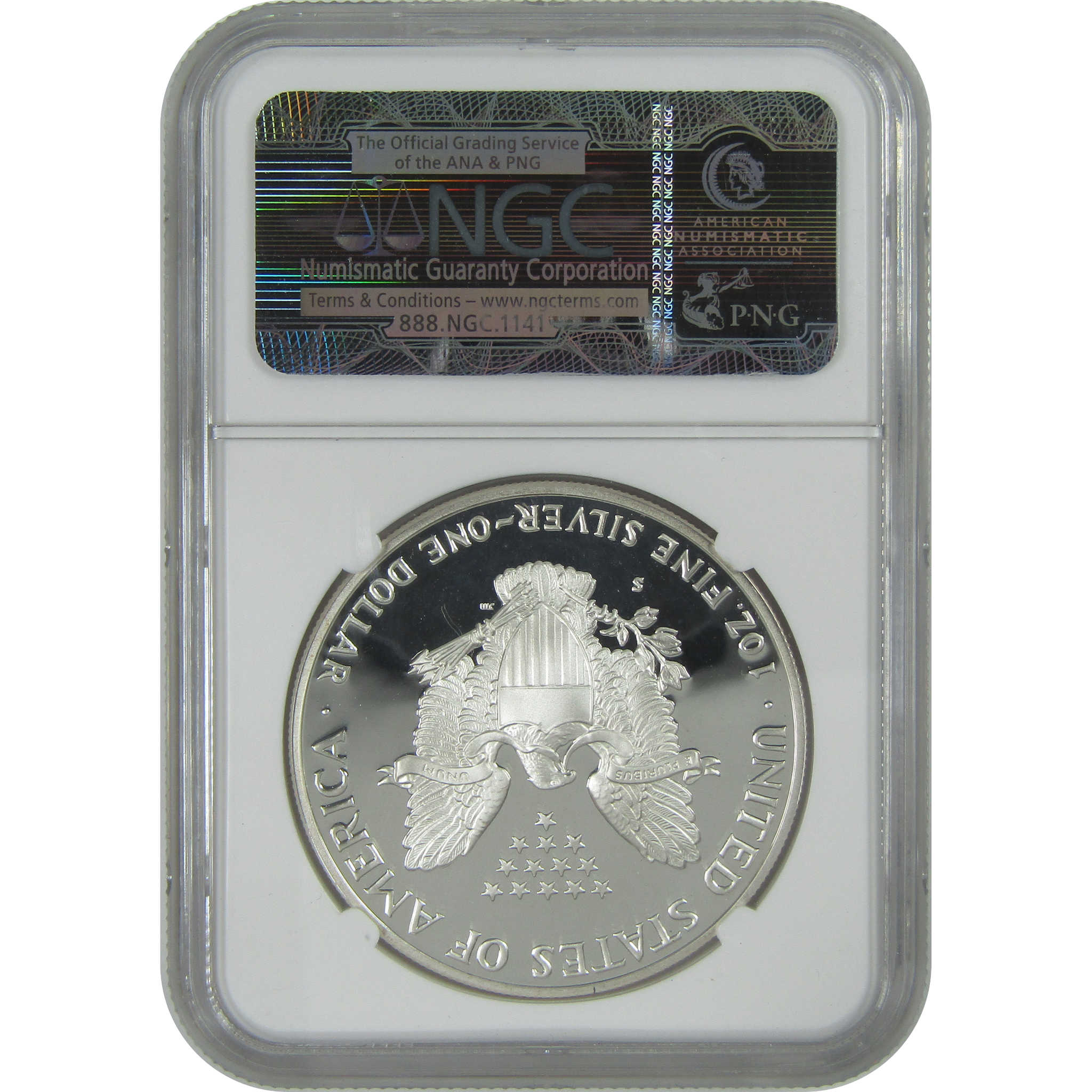 1987 S American Eagle $1 PF 69 UCAM NGC 1 oz .999 Silver SKU:CPC9510