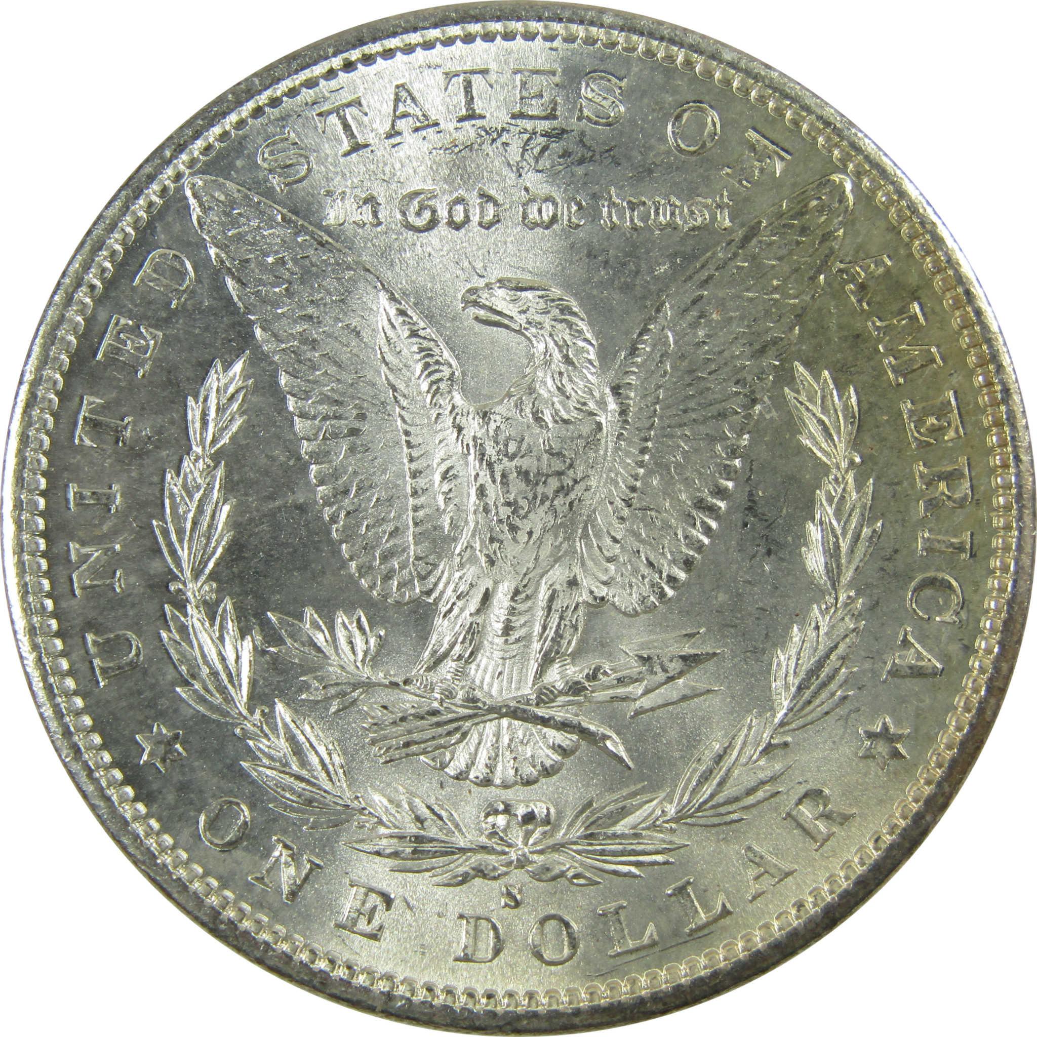 1881 S Morgan Silver Dollar Uncirculated Mint State $1 Coin SKU:CP372 - Morgan coin - Morgan silver dollar - Morgan silver dollar for sale - Profile Coins &amp; Collectibles