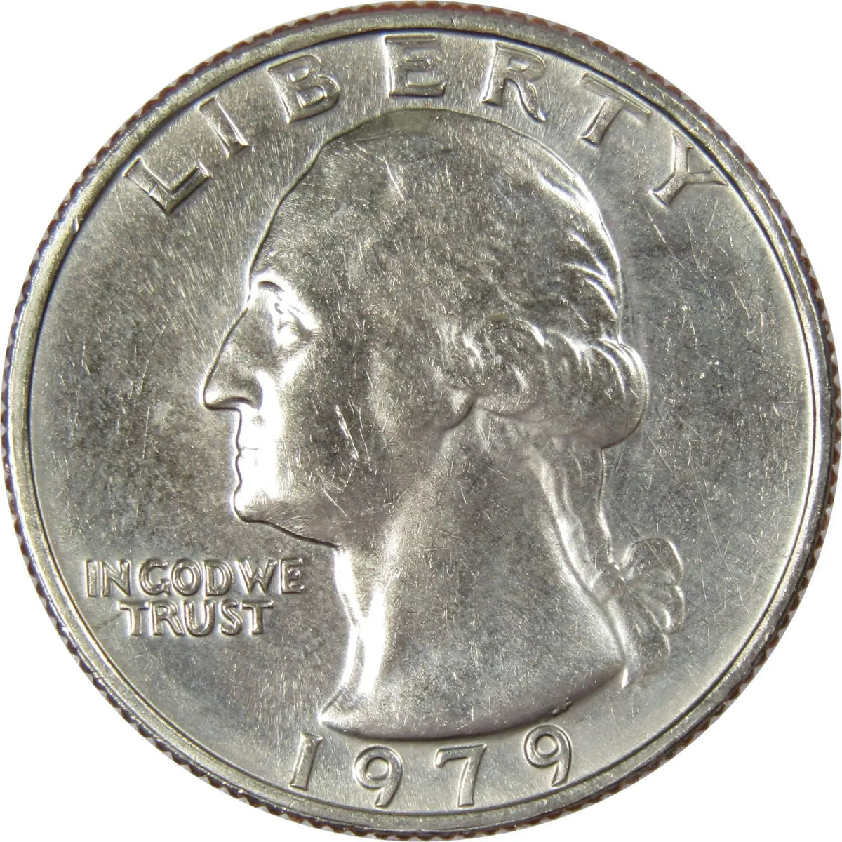 1979 Washington Quarter Clad Uncirculated Mint State 25c Coin