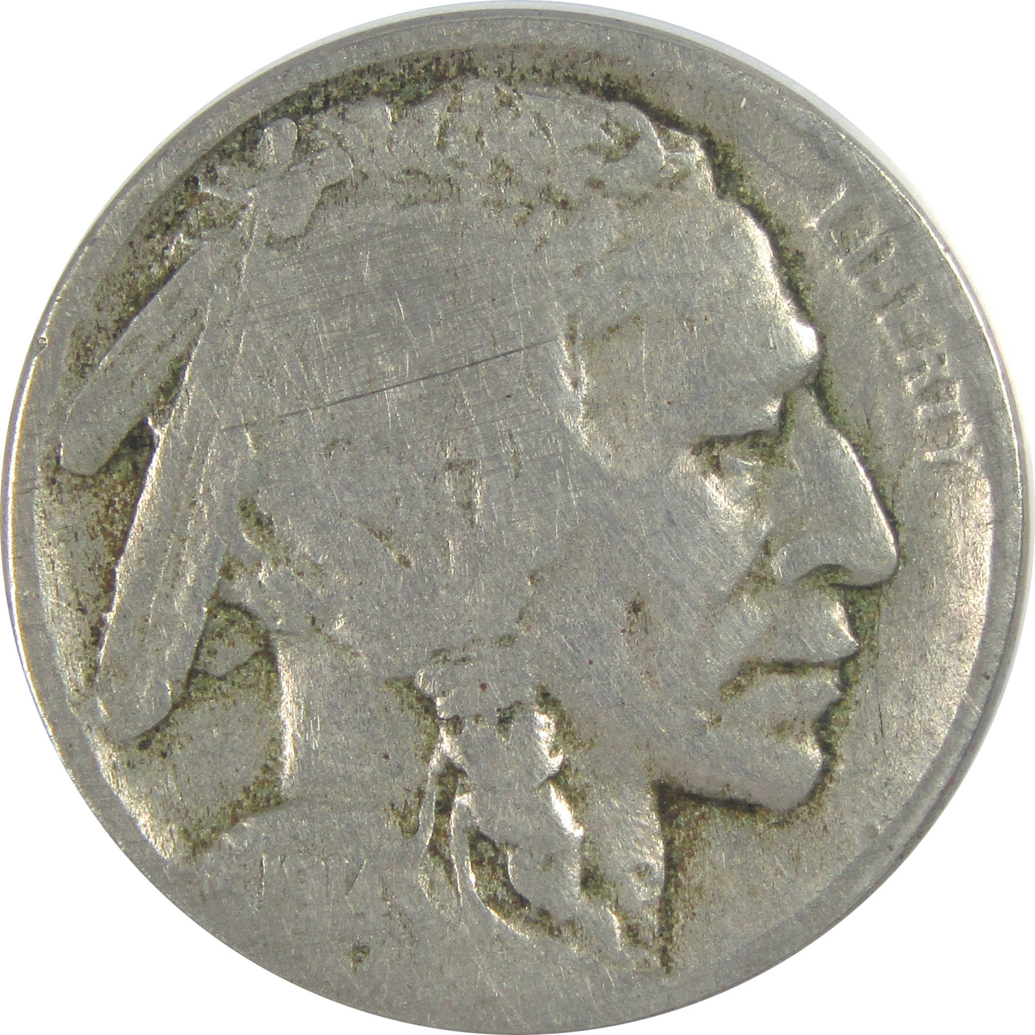 1914 D Indian Head Buffalo Nickel G 6 ANACS 5c Coin SKU:I16283