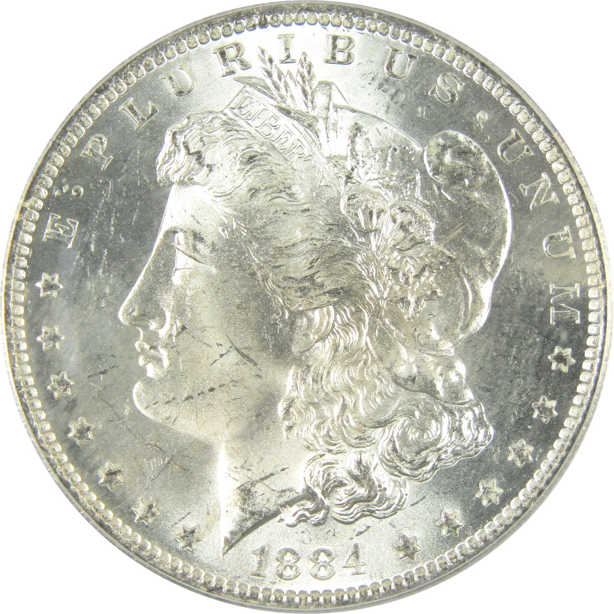 1884 O Morgan Dollar MS 64 ANACS Silver $1 Uncirculated SKU:I15049 - Morgan coin - Morgan silver dollar - Morgan silver dollar for sale - Profile Coins &amp; Collectibles