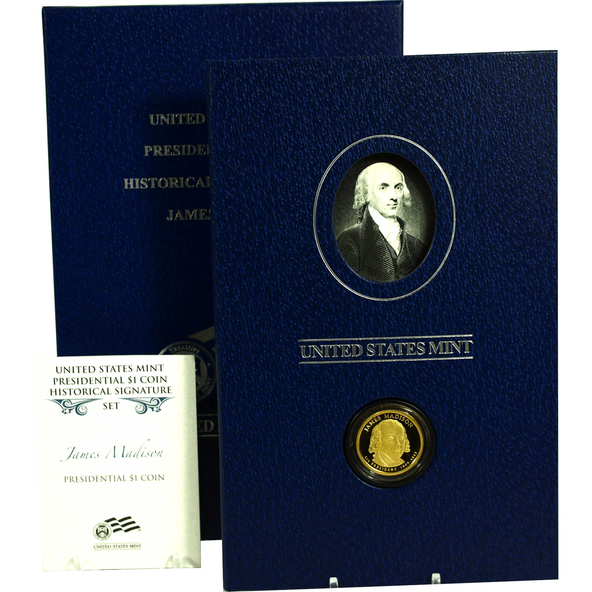 2007 S James Madison Presidential Dollar Signature Set SKU:CPC9044