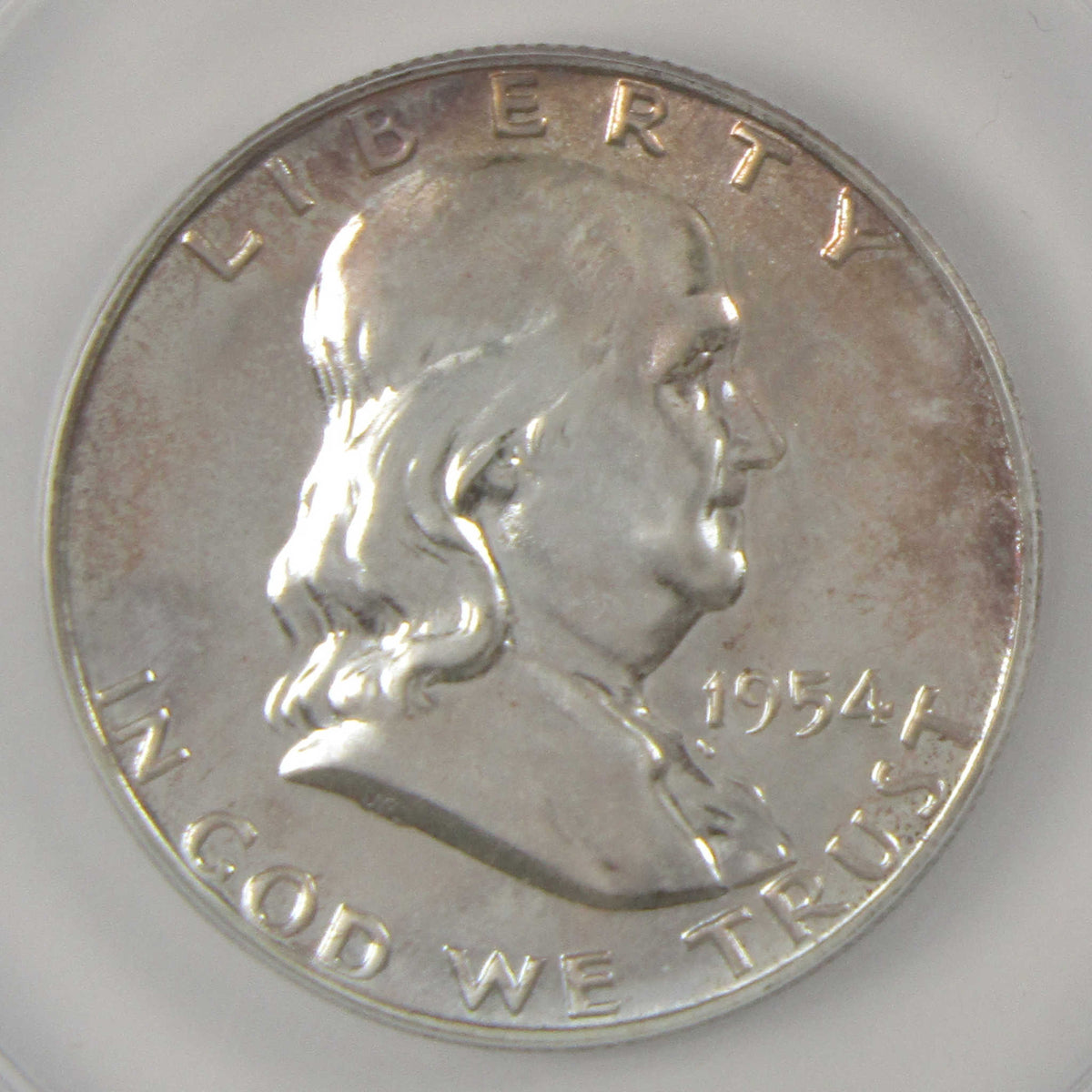 1954 Franklin Silver Half Dollar PF 65 ANACS Proof 50c Coin SKU:I28771