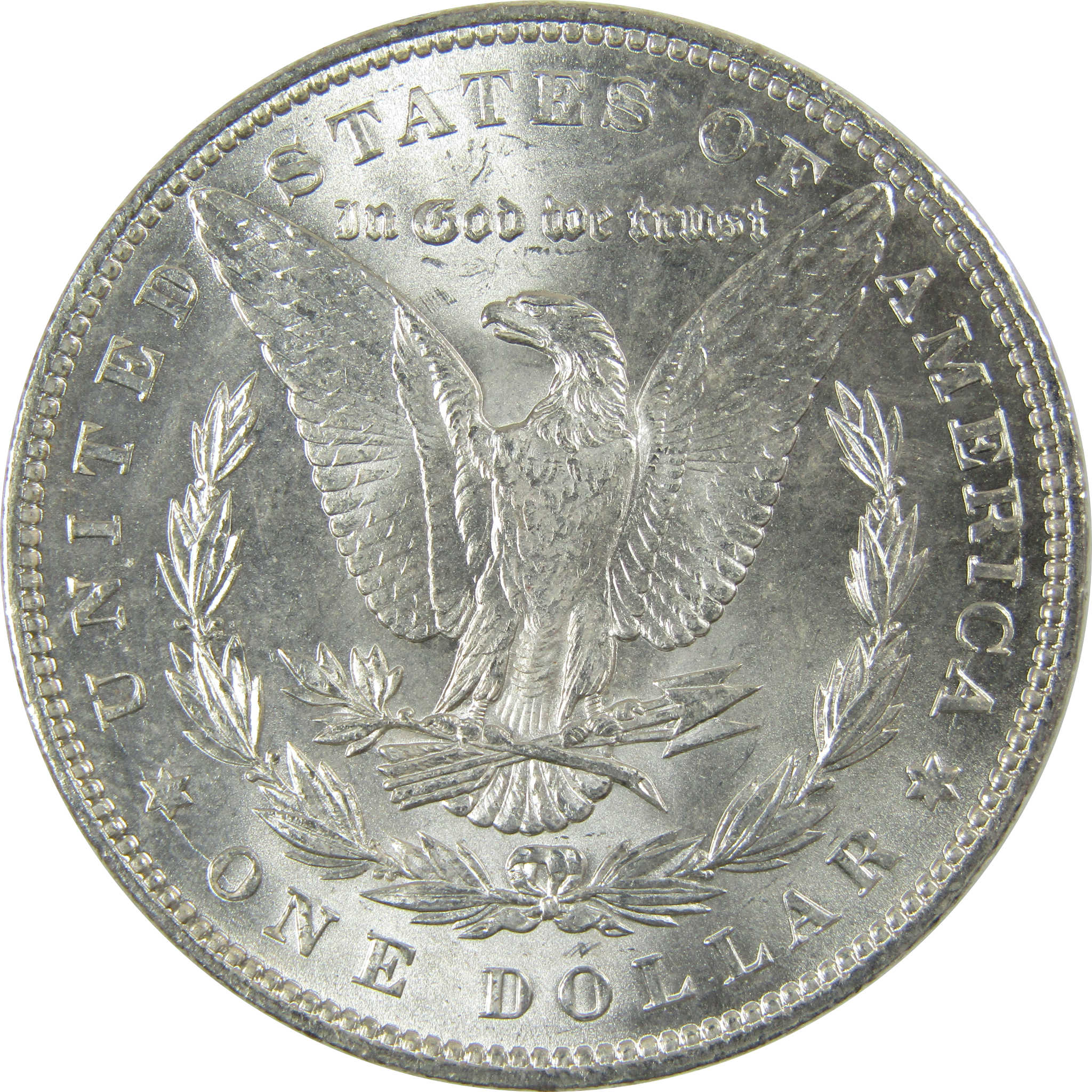 1887 Morgan Silver Dollar Uncirculated Mint State $1 Coin SKU:CP679