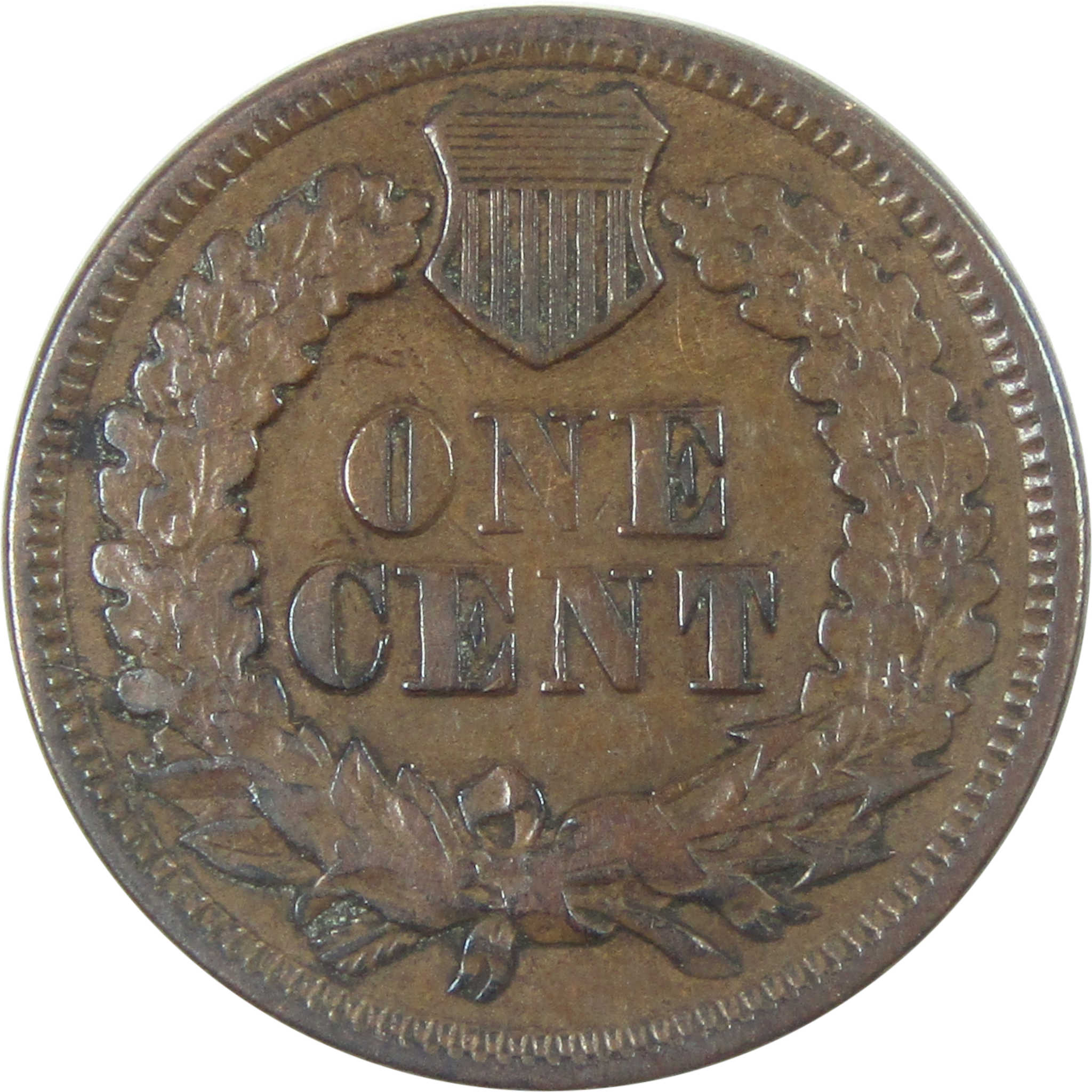 1866 Indian Head Cent XF EF Extremely Fine Penny 1c Coin SKU:I15142