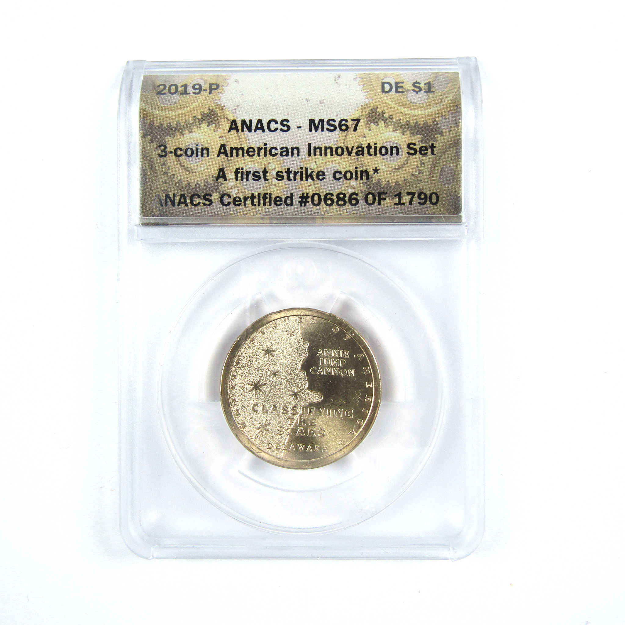 2019 PDS Classifying the Stars Innovation Dollar Set ANACS SKU:CPC6117