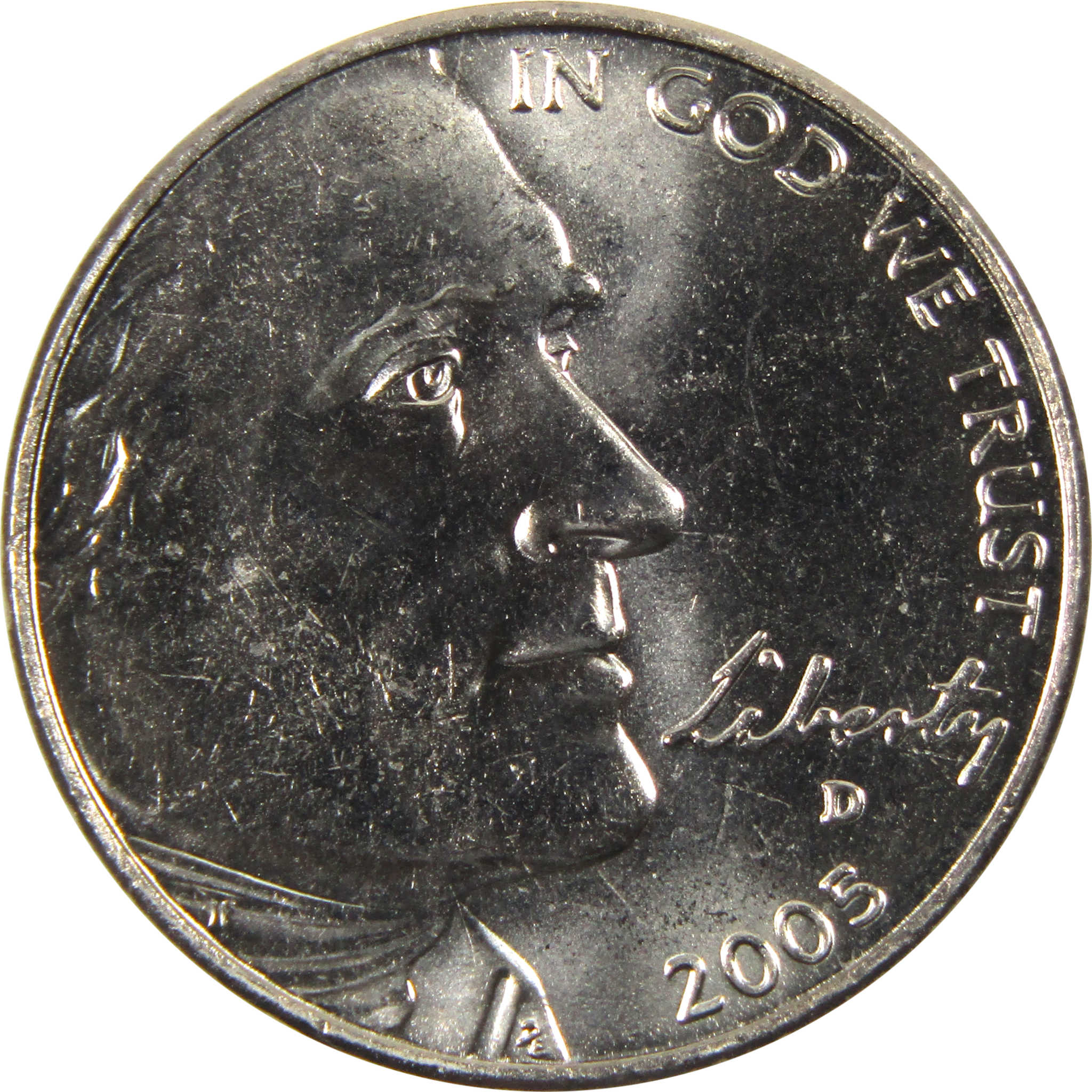 2005 D American Bison Jefferson Nickel BU Uncirculated 5c Coin