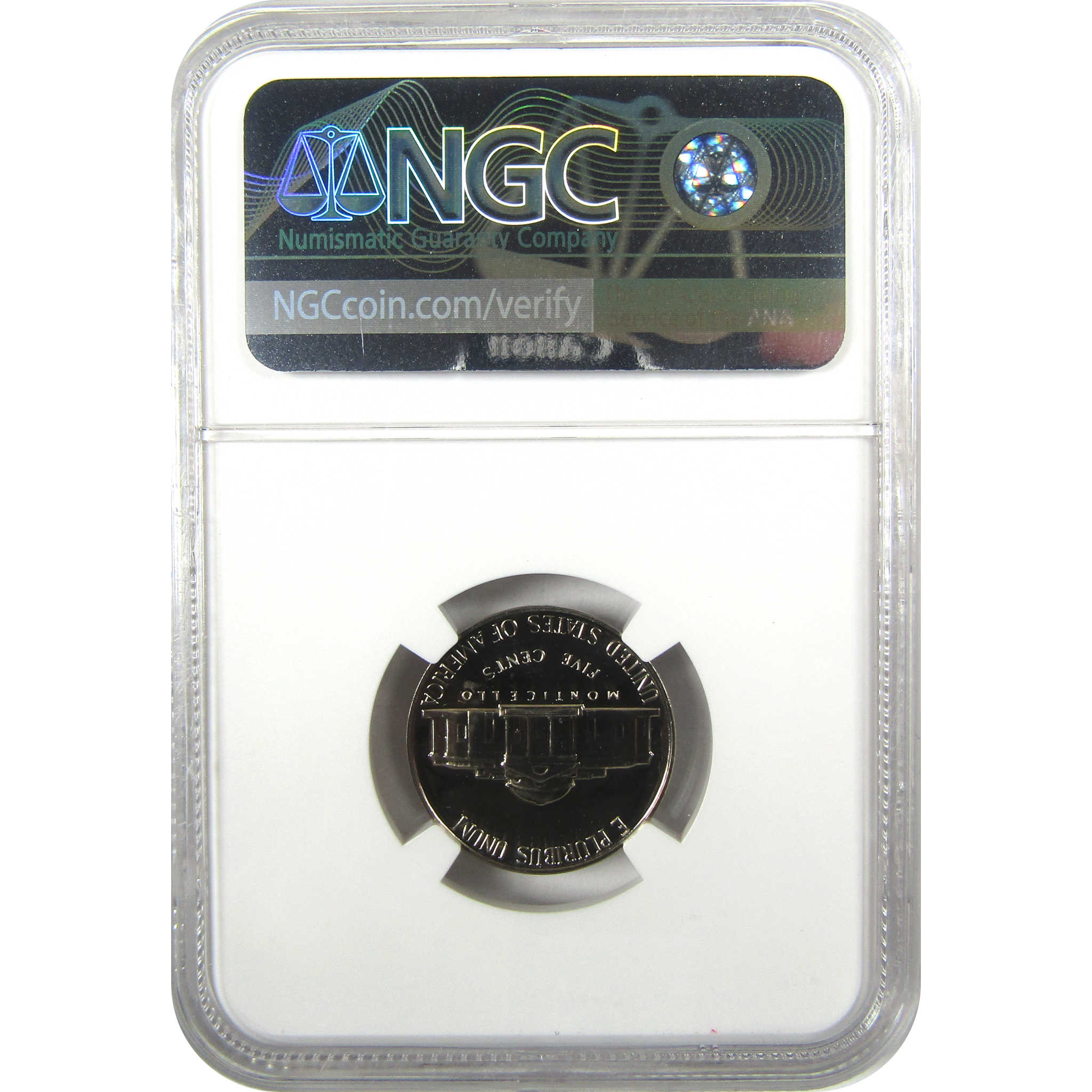 1960 Jefferson Nickel PF 67 NGC Proof 5c Coin Collectible SKU:I27324