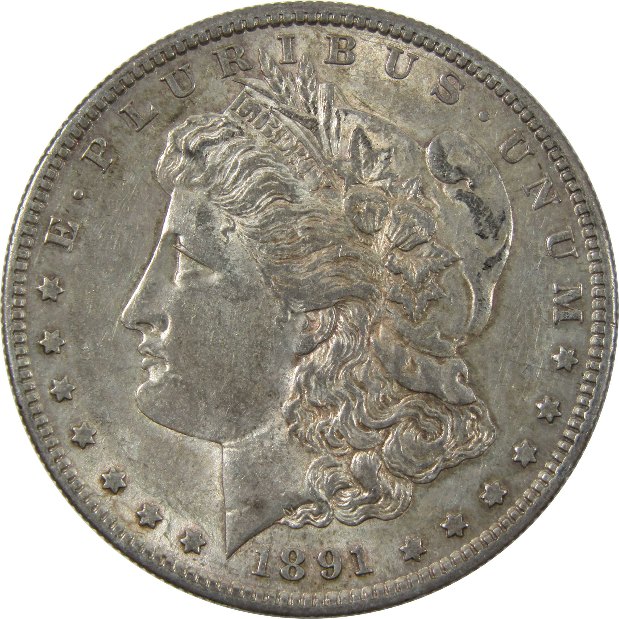 1891 S Morgan Dollar AU About Uncirculated Silver $1 Coin SKU:I14202 - Morgan coin - Morgan silver dollar - Morgan silver dollar for sale - Profile Coins &amp; Collectibles