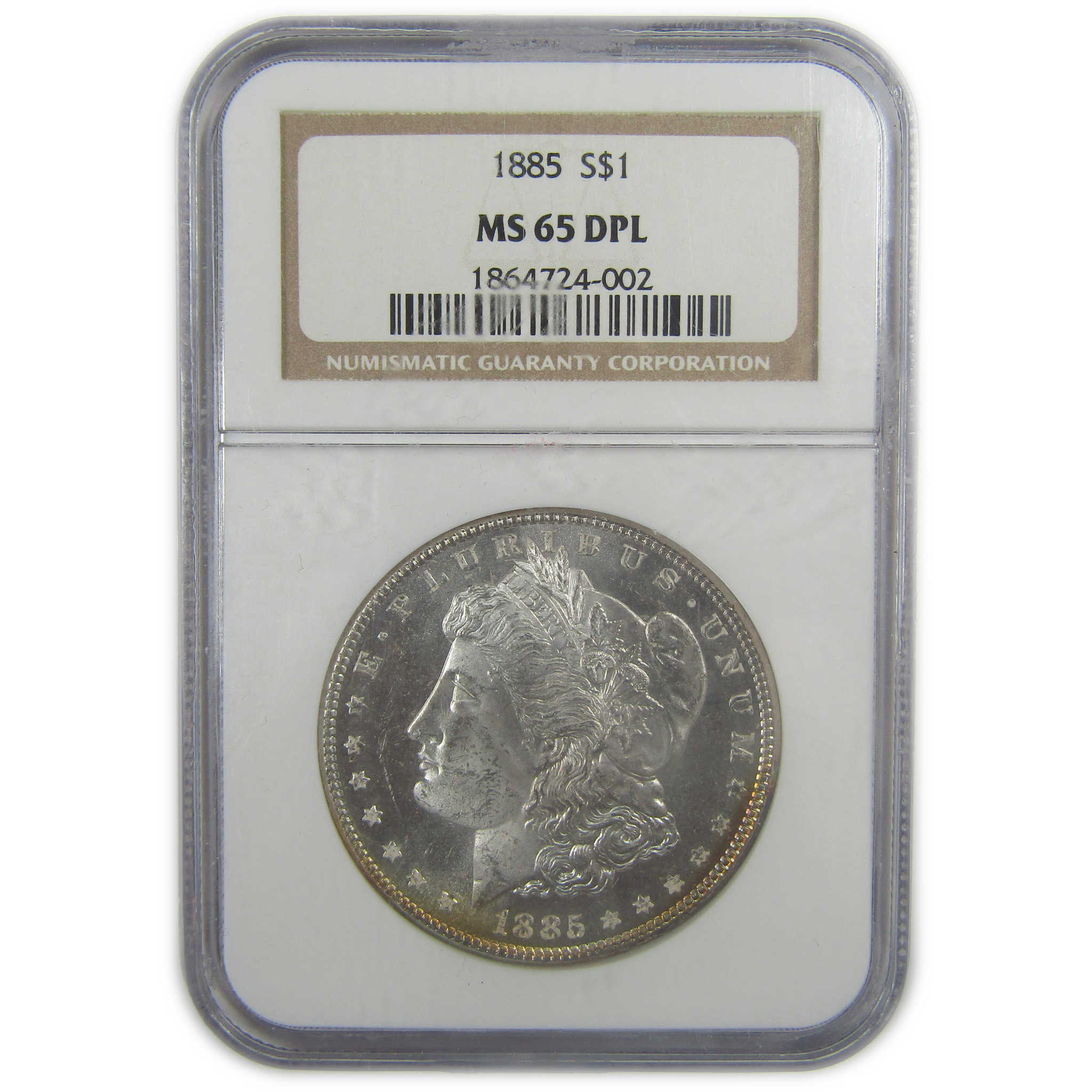 1885 Morgan Dollar MS 65 DPL NGC Silver Proof-Like $1 Coin SKU:I21995 - Morgan coin - Morgan silver dollar - Morgan silver dollar for sale - Profile Coins &amp; Collectibles