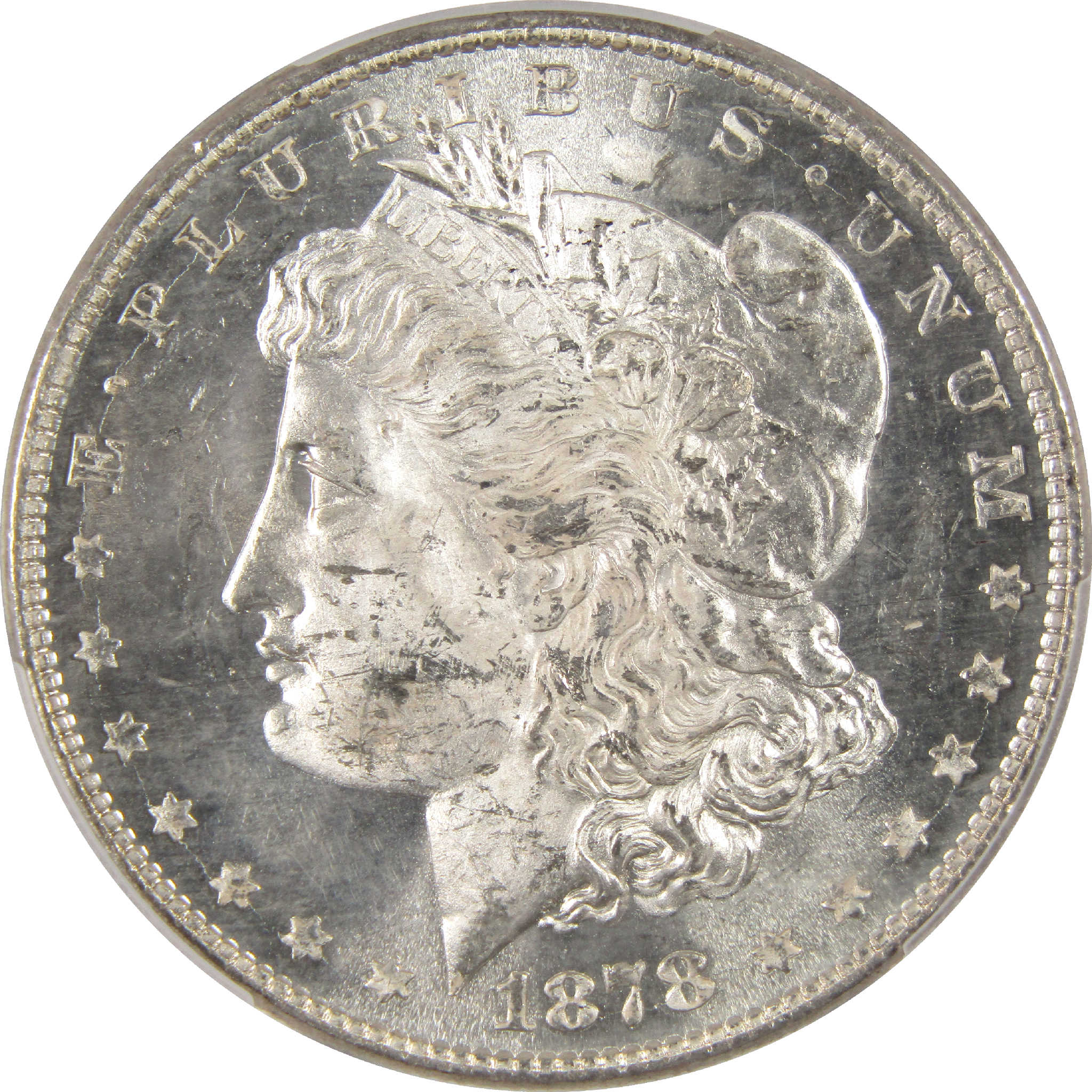 1878 8TF Morgan Dollar MS 63 PCGS Silver $1 Uncirculated SKU:I11319 - Morgan coin - Morgan silver dollar - Morgan silver dollar for sale - Profile Coins &amp; Collectibles