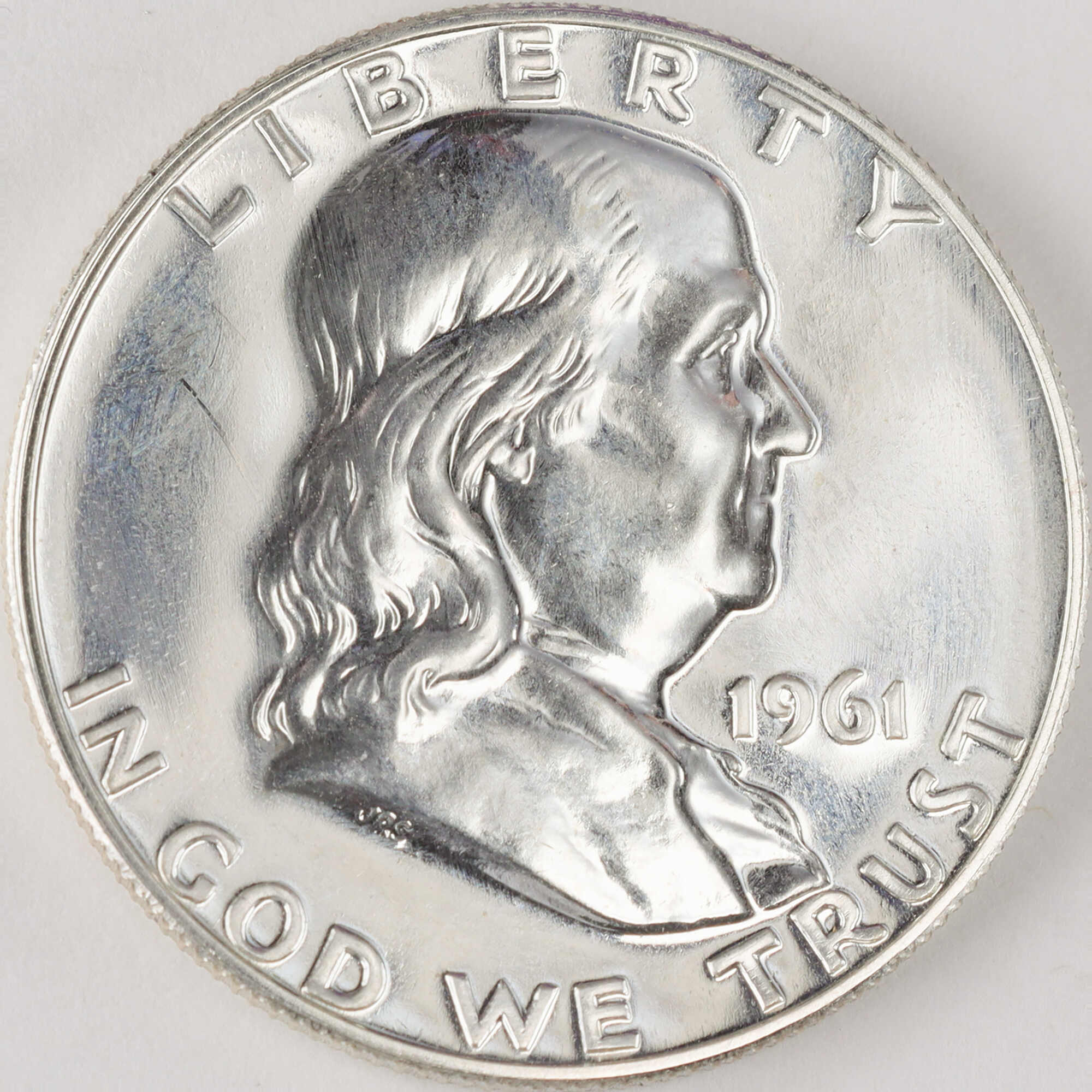 1961 Franklin Half Dollar Silver 50c Proof Coin SKU:I12082