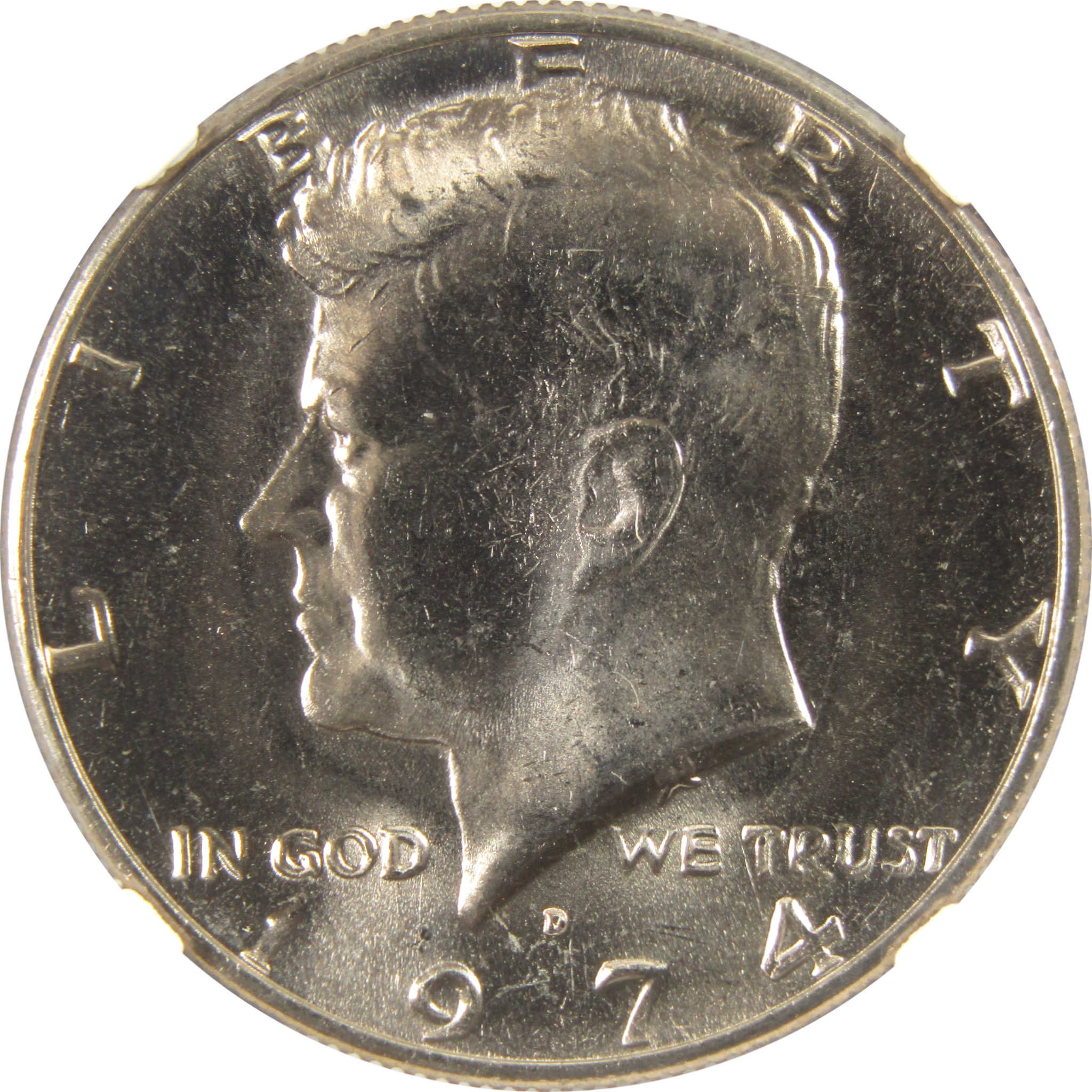 1974 D Kennedy Half Dollar MS 67 NGC Clad 50c Uncirculated SKU:I9832