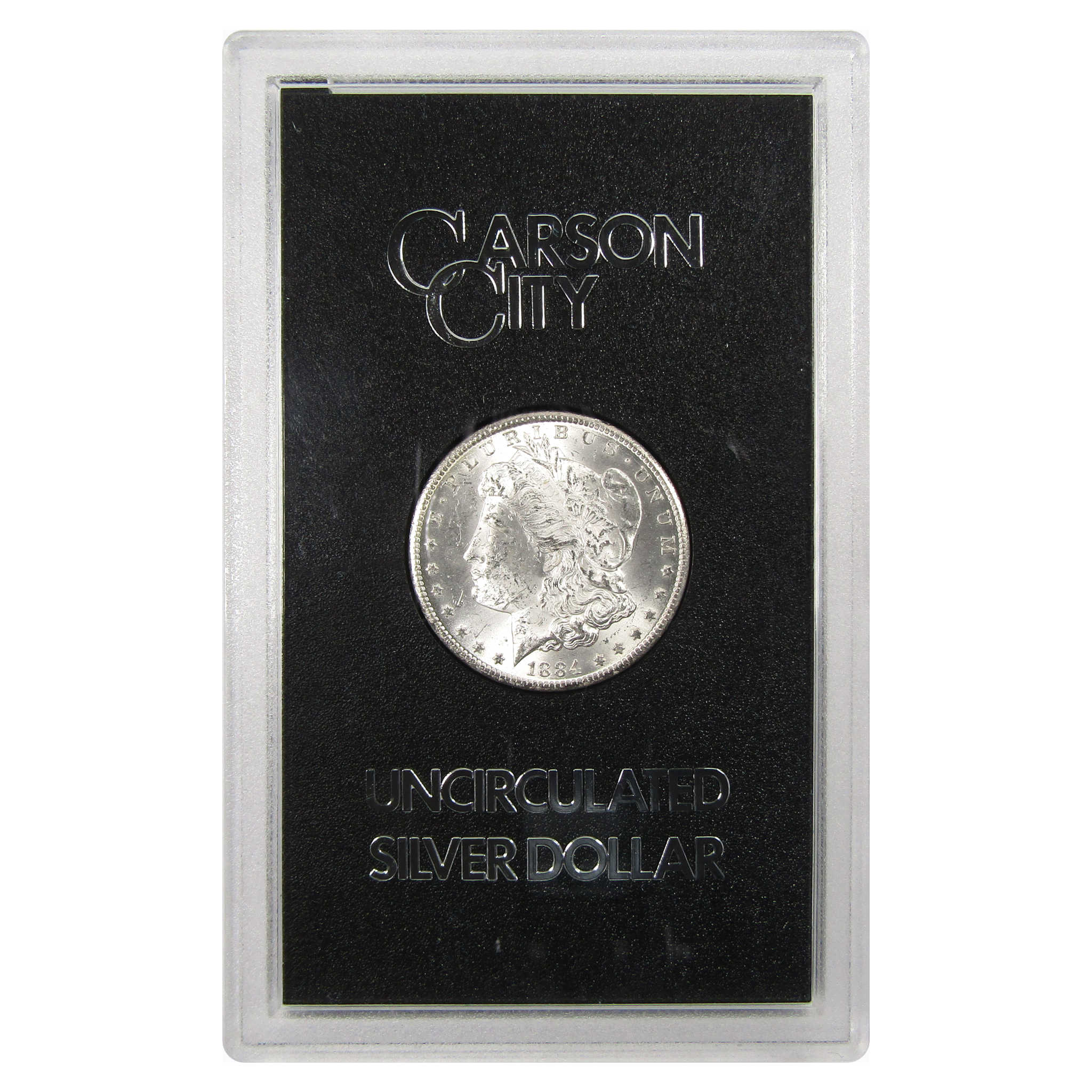 1884 CC GSA Morgan Dollar BU Uncirculated Silver $1 Coin SKU:I9855 - Morgan coin - Morgan silver dollar - Morgan silver dollar for sale - Profile Coins &amp; Collectibles