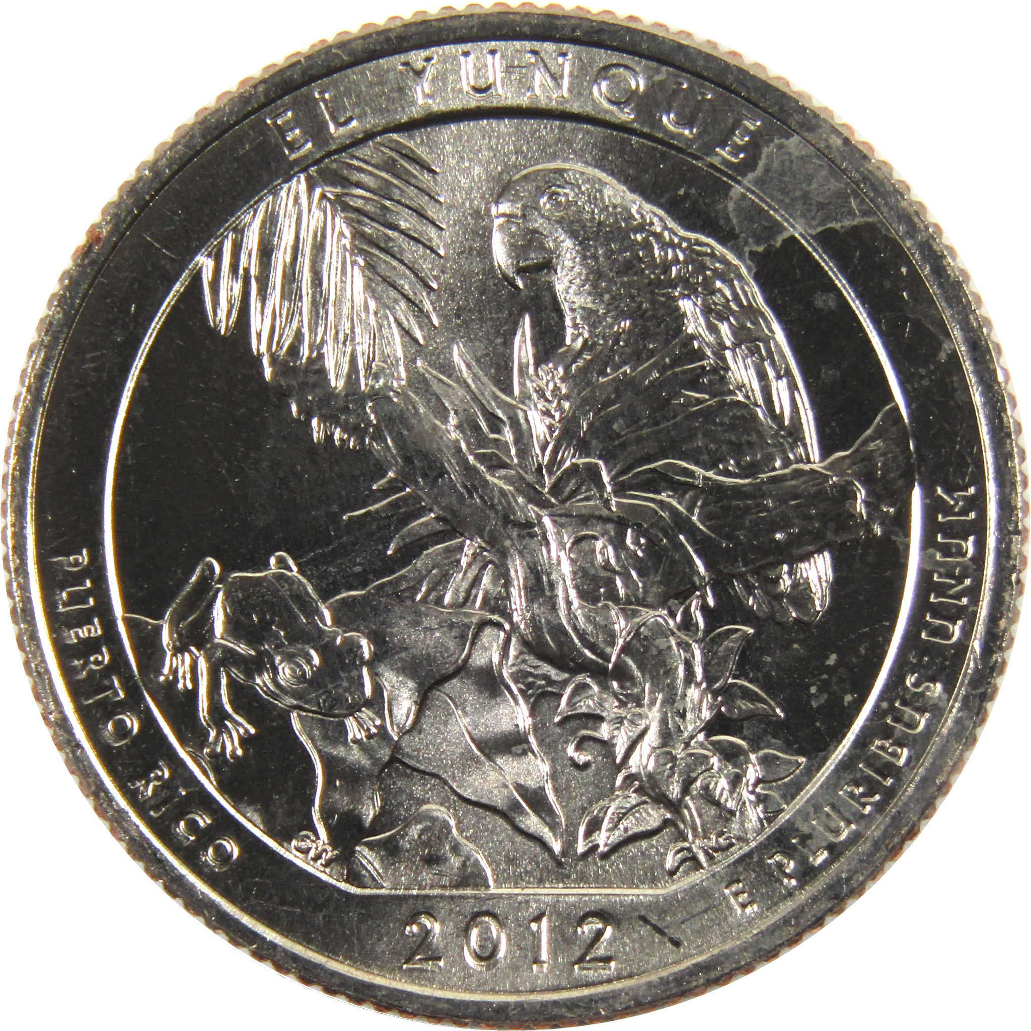 2012 S El Yunque NF National Park Quarter BU Uncirculated Clad Coin