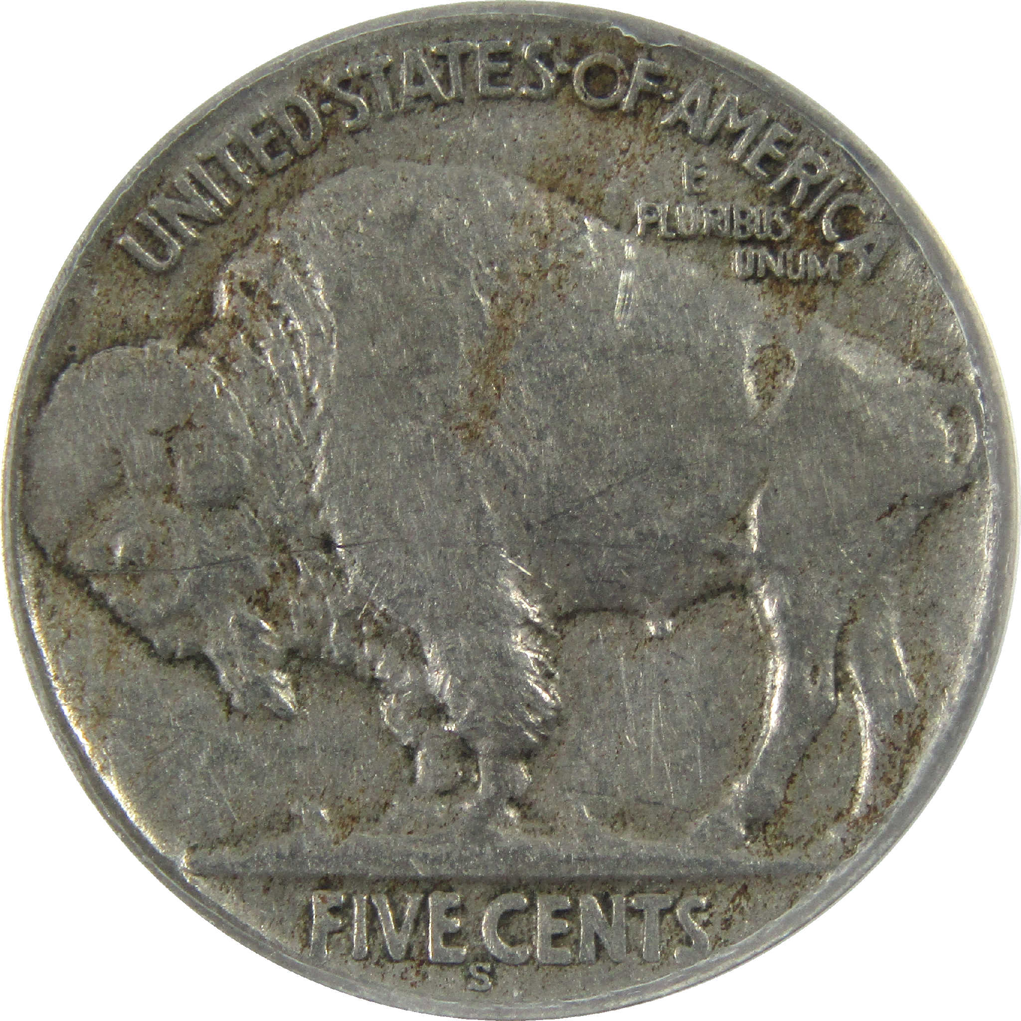 1926 S Indian Head Buffalo Nickel F 15 Details ANACS 5c SKU:I11930