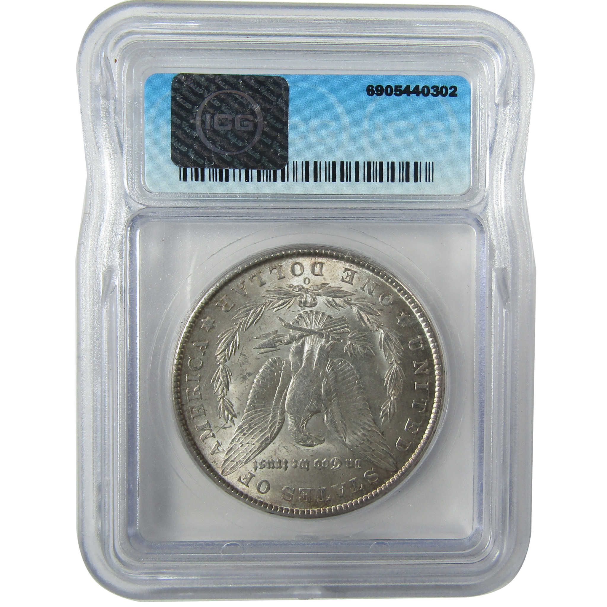1902 O Morgan Silver Dollar MS 62 ICG Uncirculated $1 Coin SKU:CP1563