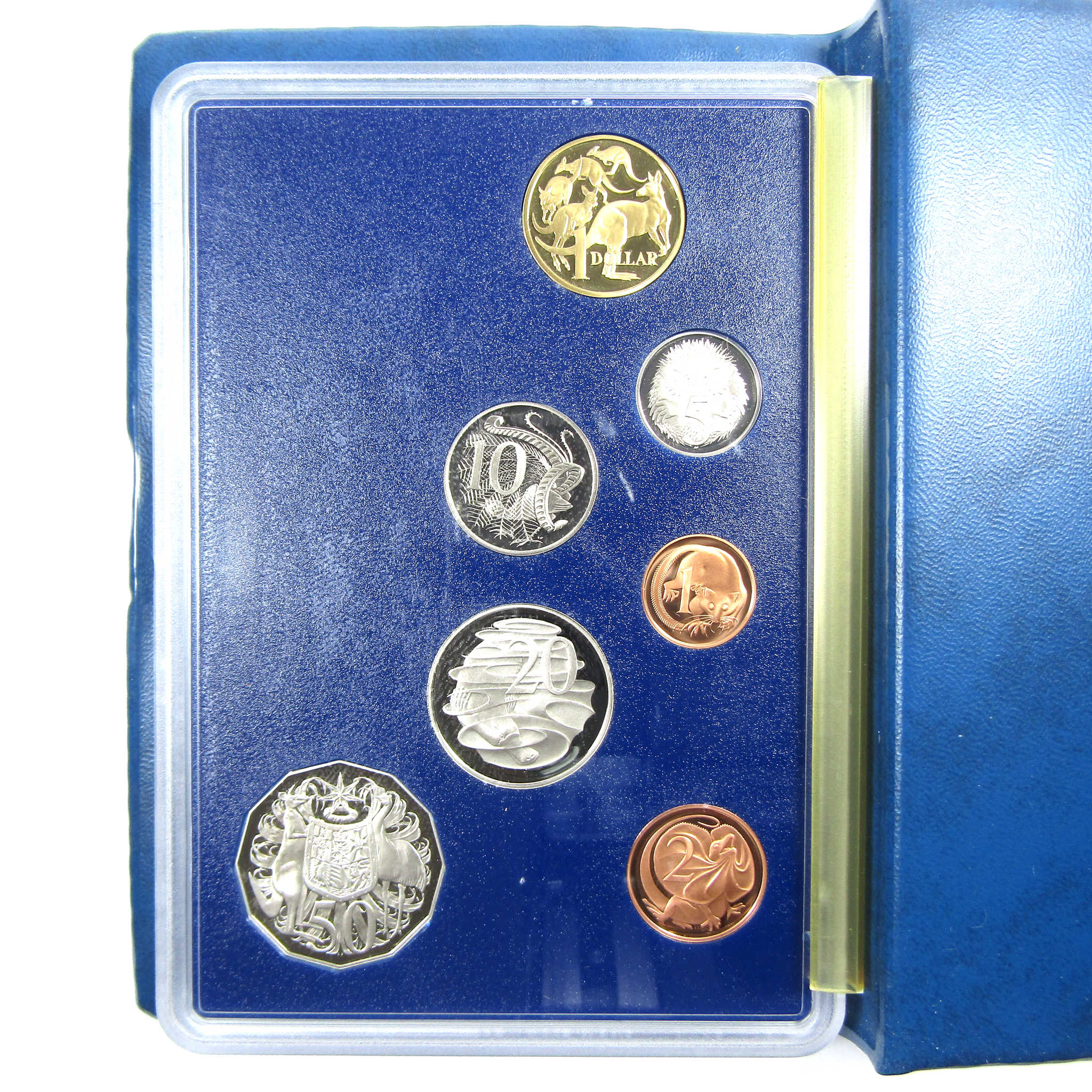 1985 Royal Australian Mint 7 Coin Proof Set OGP SKU:CPC6219