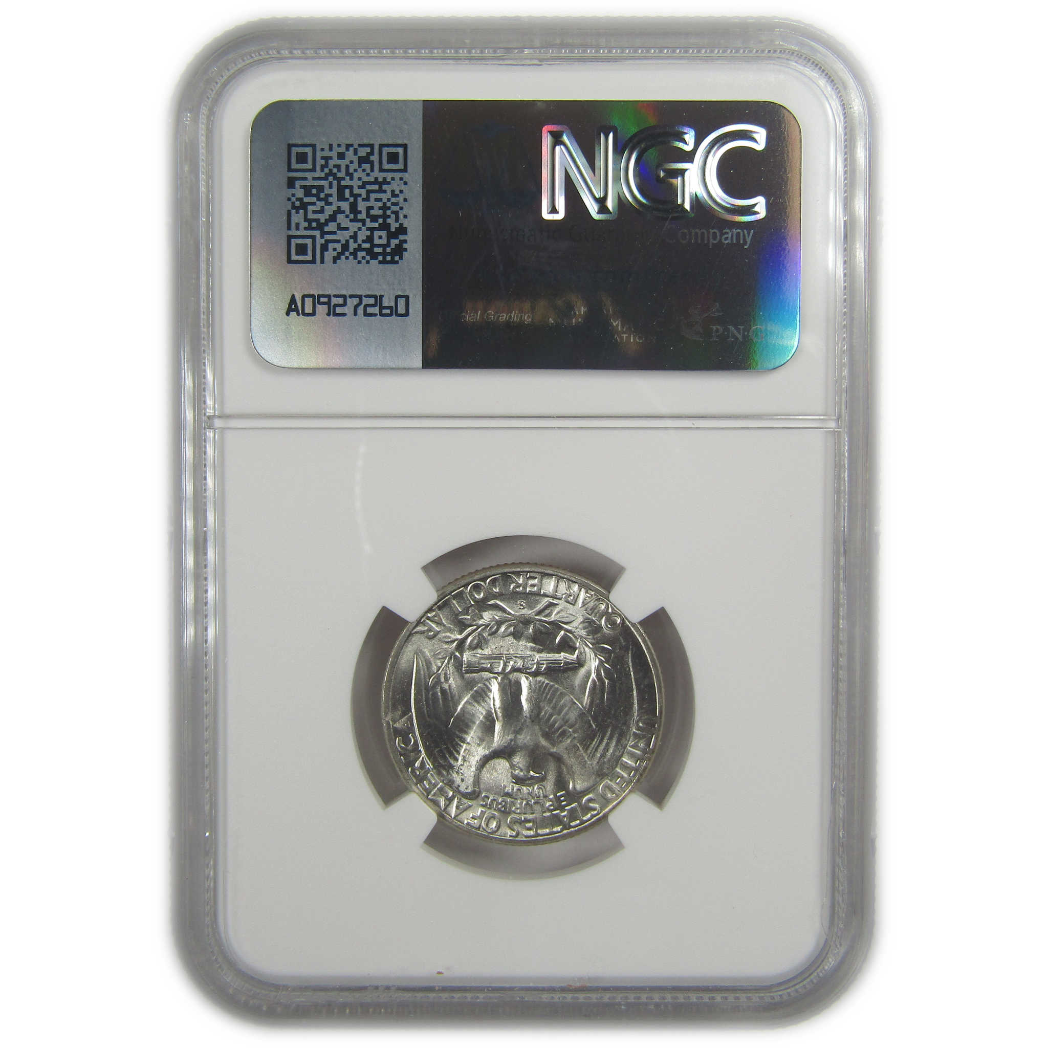 1951 S Washington Quarter MS 66 NGC Silver Bag Fragment SKU:I20524