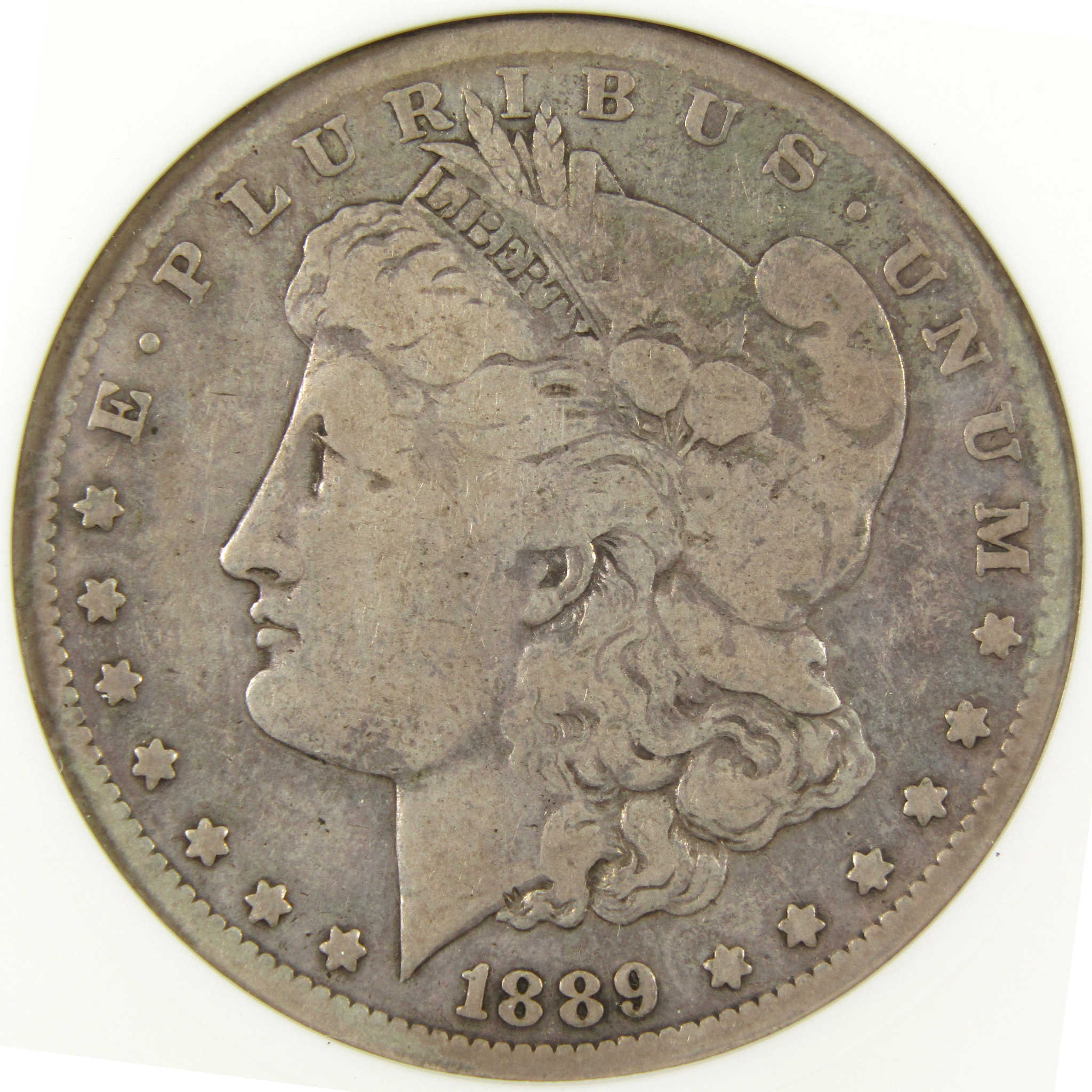 1889 CC Morgan Dollar VG 10 ANACS 90% Silver $1 Coin SKU:I9482 - Morgan coin - Morgan silver dollar - Morgan silver dollar for sale - Profile Coins &amp; Collectibles