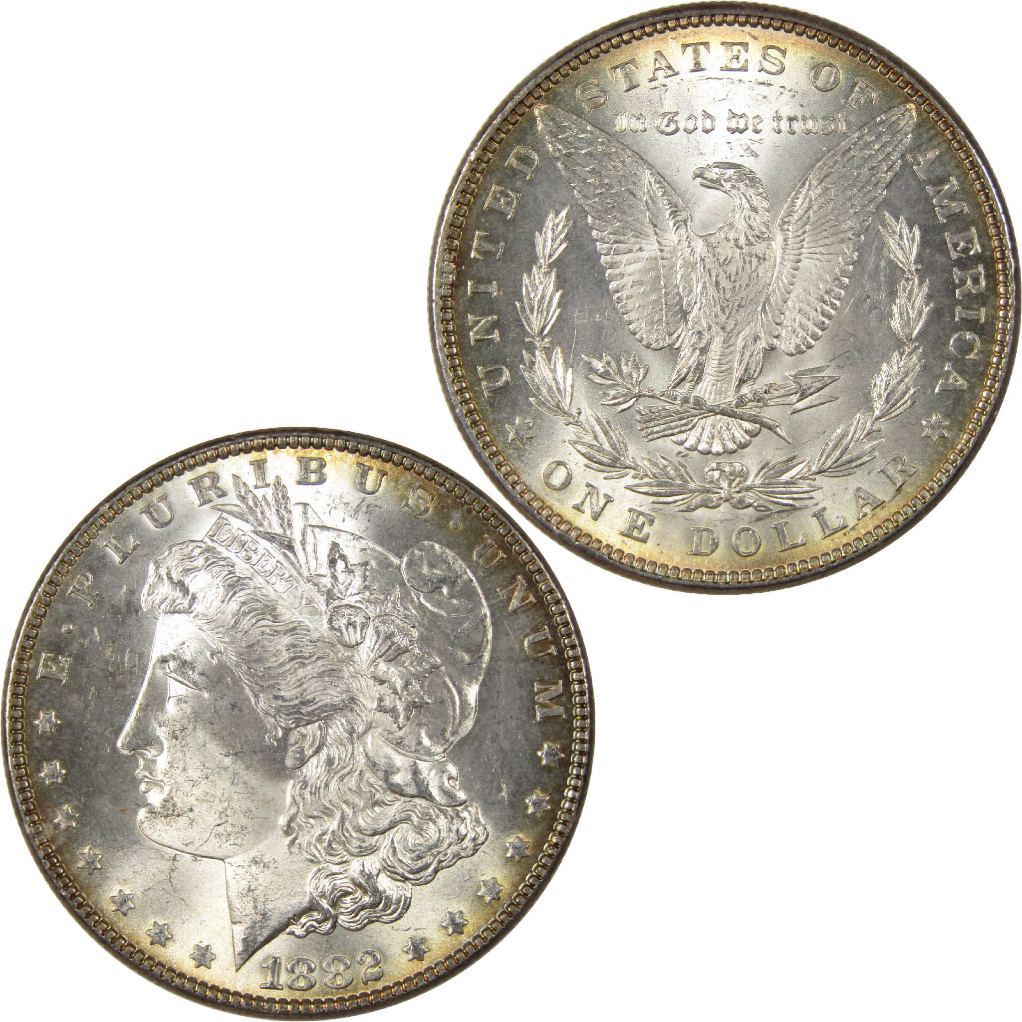 1882 Morgan Dollar BU Choice Uncirculated Silver $1 Coin - Morgan coin - Morgan silver dollar - Morgan silver dollar for sale - Profile Coins &amp; Collectibles
