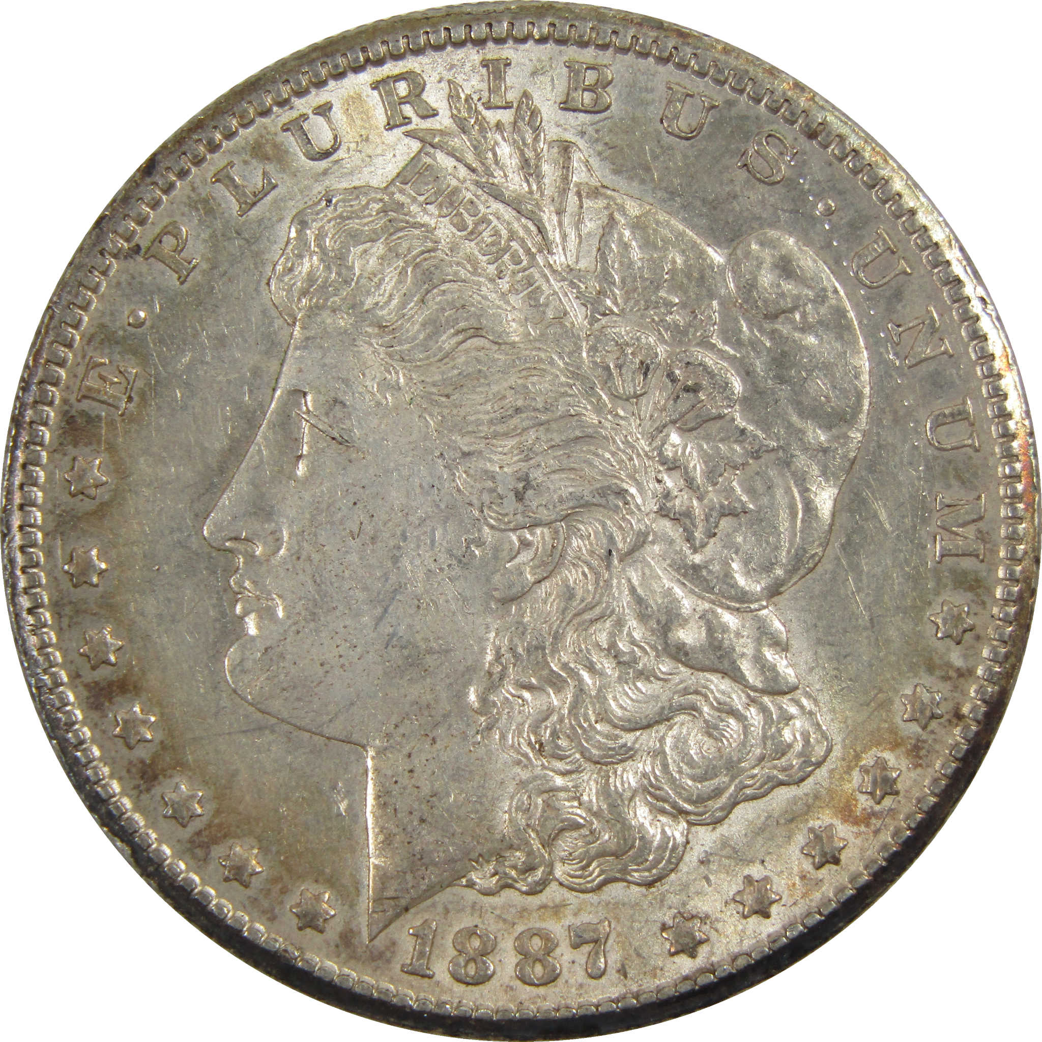1887 S Morgan Dollar Choice About Uncirculated 90% Silver SKU:I8126 - Morgan coin - Morgan silver dollar - Morgan silver dollar for sale - Profile Coins &amp; Collectibles