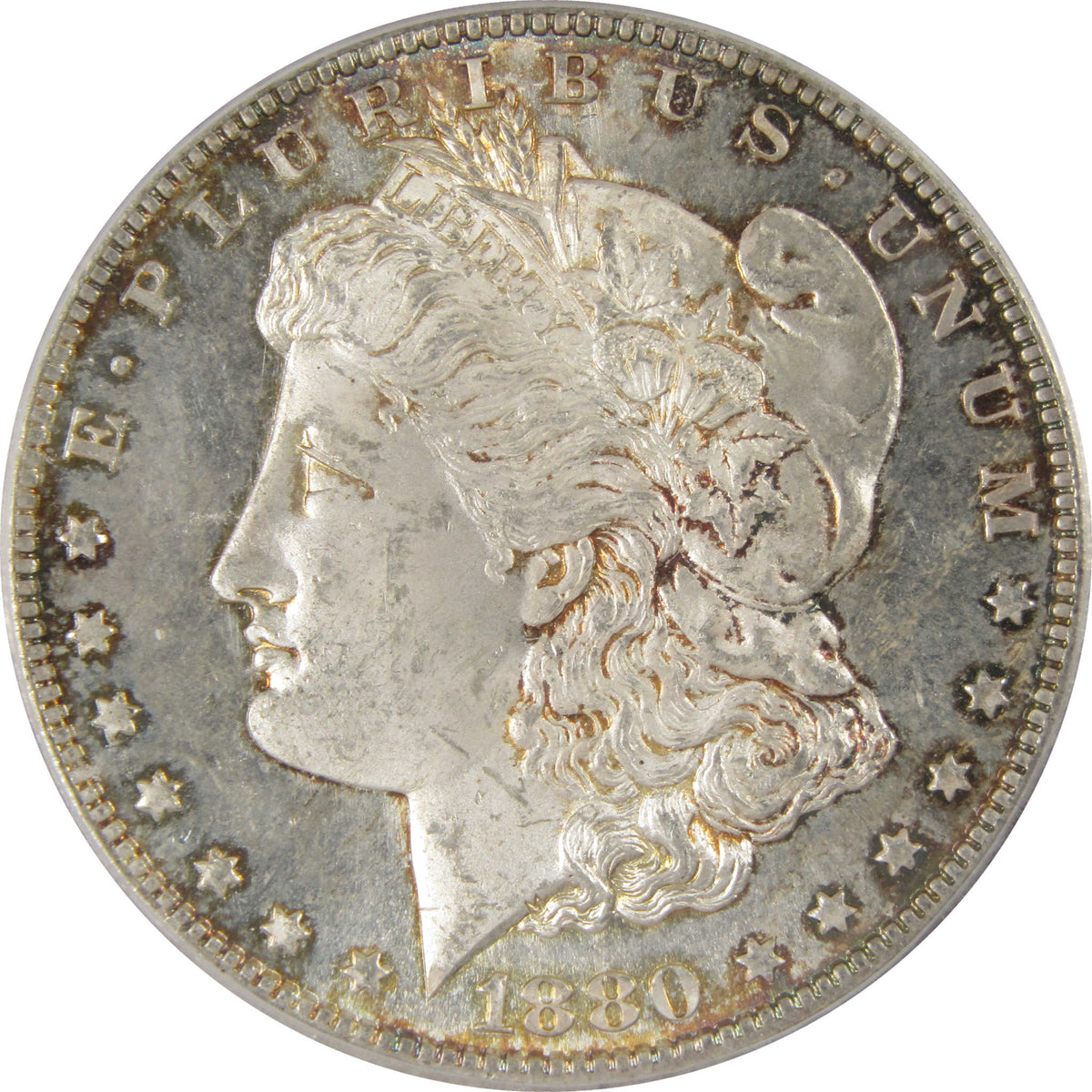 1880 S Morgan Silver Dollar MS 64 PL ICG Proof-Like $1 Coin SKU:I29184