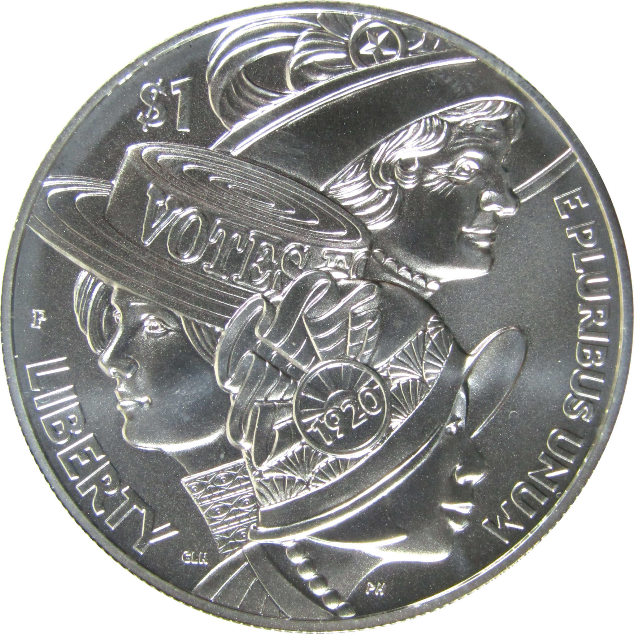 2020 P Women's Suffrage Centennial Commem Silver $1 Unc SKU:I26712