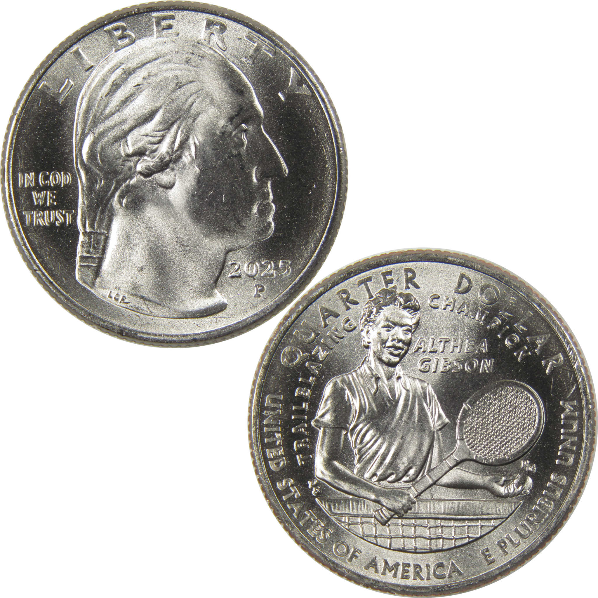 2025 P Althea Gibson American Women Quarter Uncirculated Clad 25c Coin