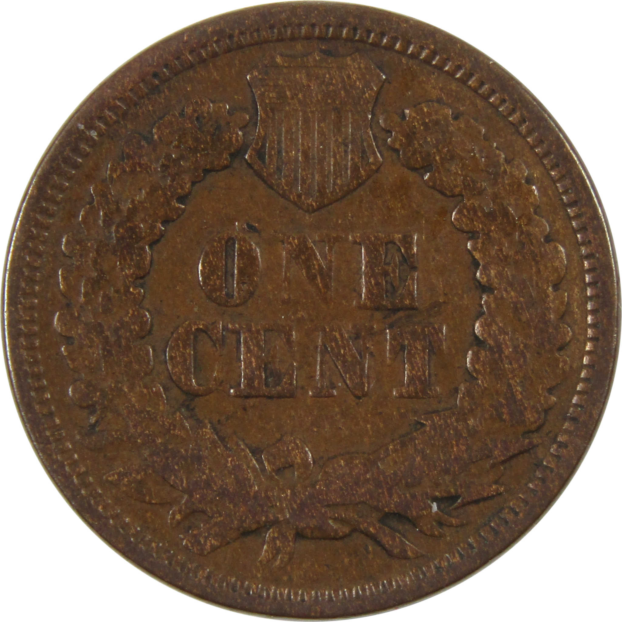 1868 Indian Head Cent G Good Penny 1c Coin SKU:I9254
