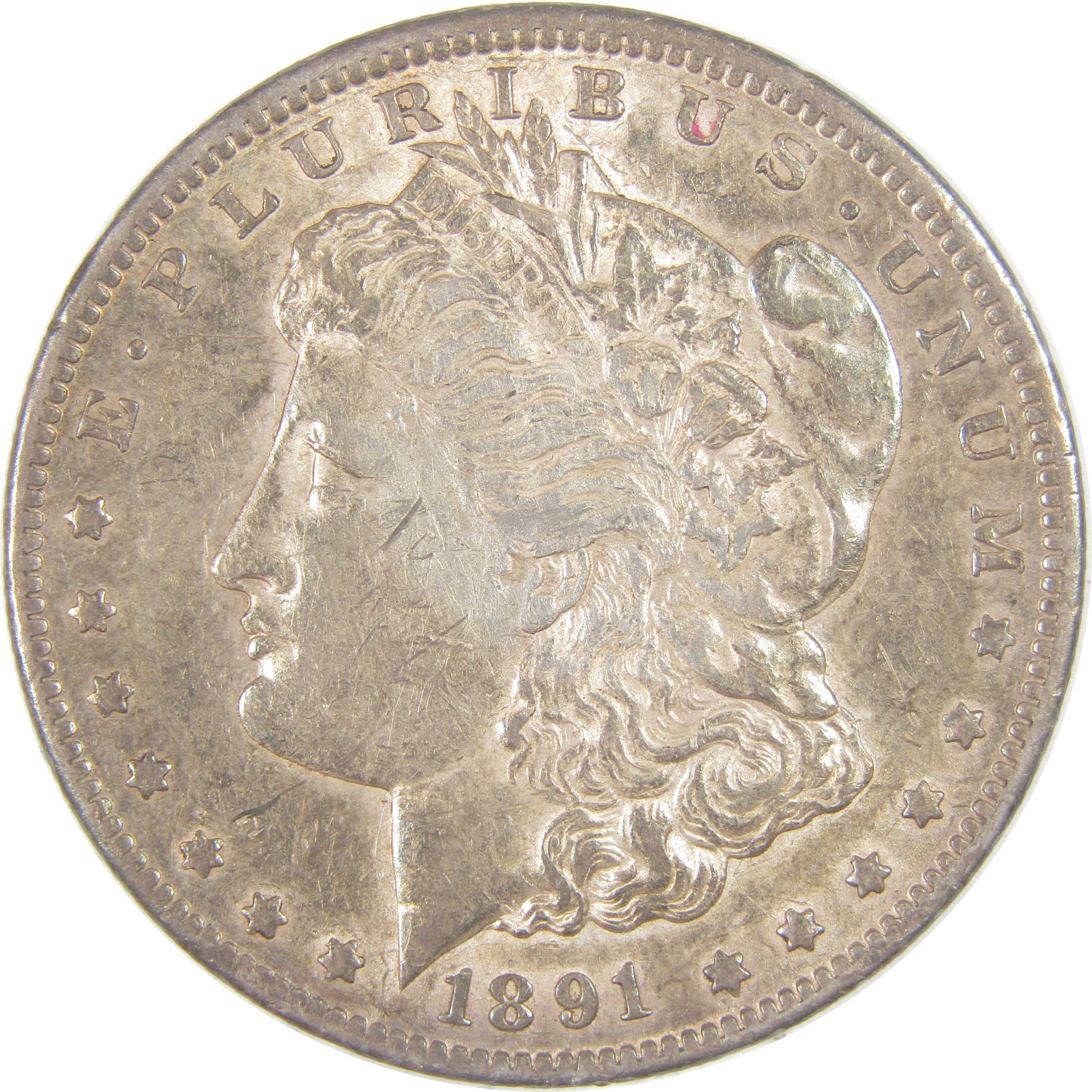 1891 CC Morgan Dollar XF EF Extremely Fine Silver $1 Coin SKU:I17118 - Morgan coin - Morgan silver dollar - Morgan silver dollar for sale - Profile Coins &amp; Collectibles