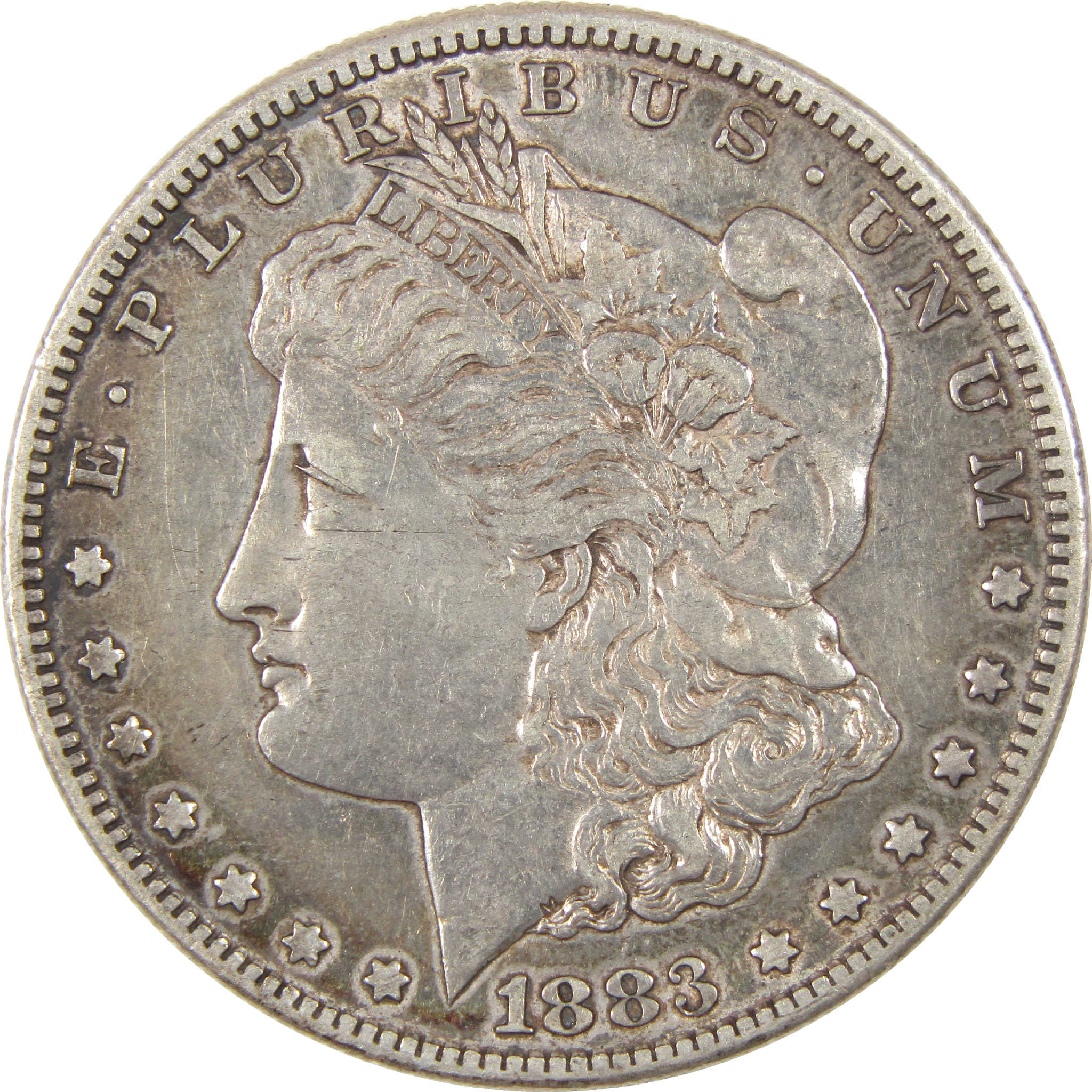1883 S Morgan Dollar XF EF Extremely Fine Silver $1 Coin SKU:I11280 - Morgan coin - Morgan silver dollar - Morgan silver dollar for sale - Profile Coins &amp; Collectibles