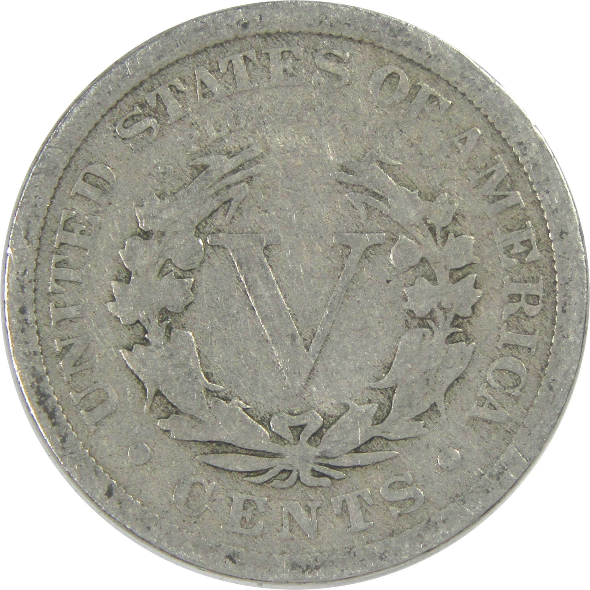 1909 Liberty Head V Nickel 5c Coin