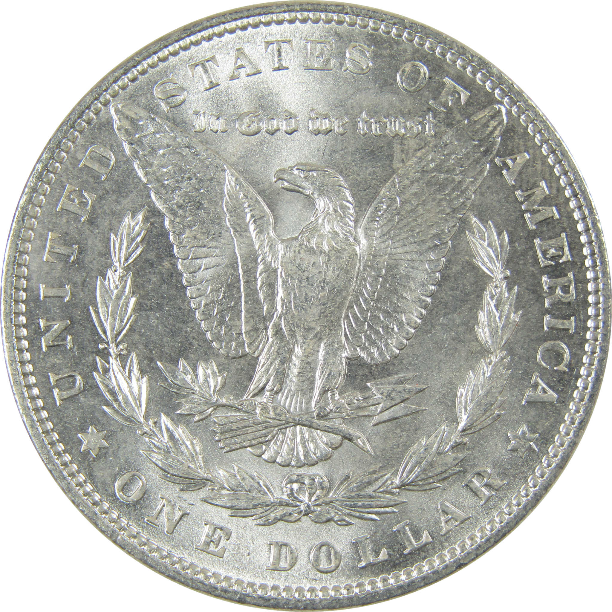 1887 Morgan Silver Dollar Uncirculated Mint State $1 Coin SKU:CP676