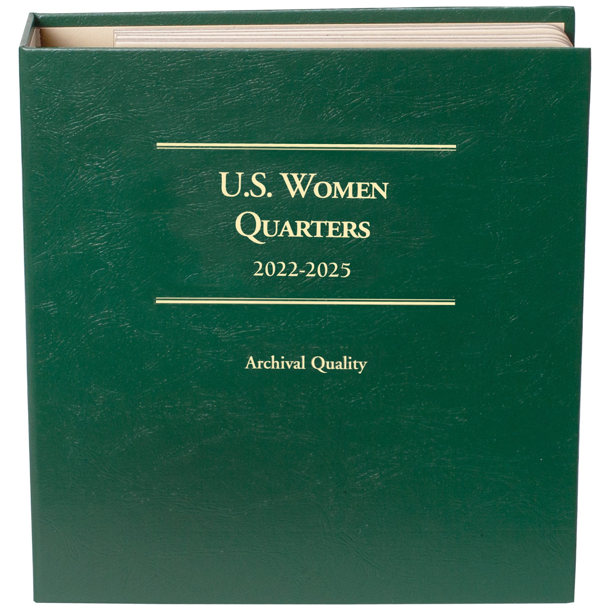 2022-2025 PDSS U.S. Women Quarter Series Coin Album Littleton Coin