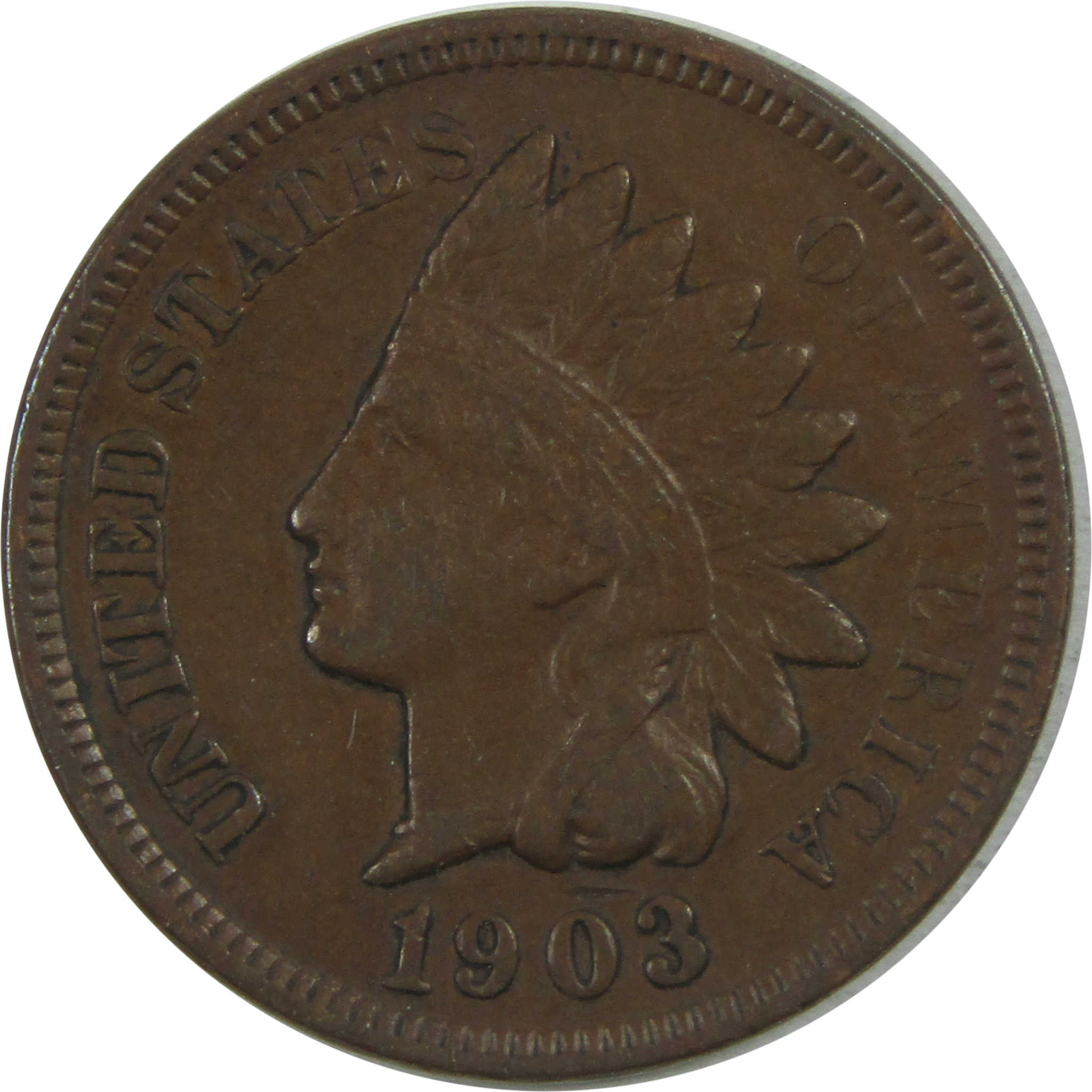 1903 Indian Head Cent VF Very Fine Penny 1c Coin SKU:I15514