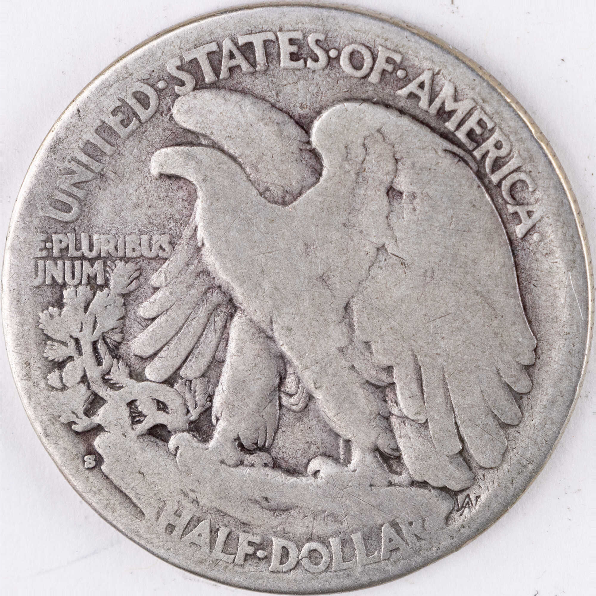 1927 S Liberty Walking Half Dollar AG About Good Silver SKU:CPC12659