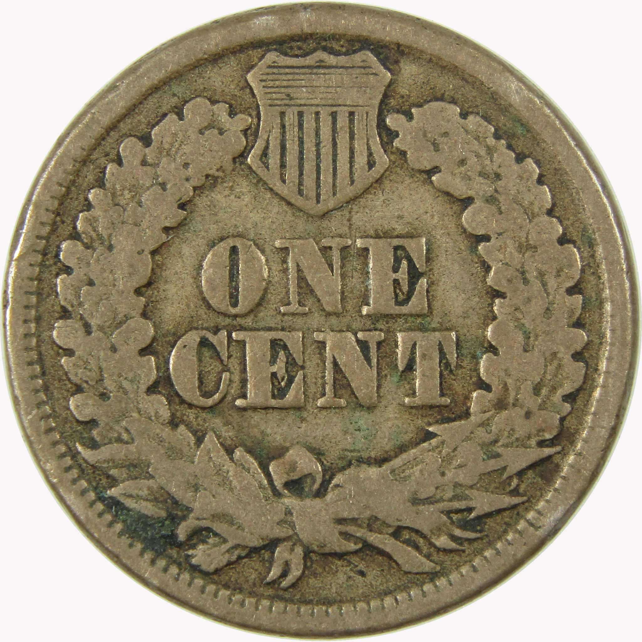 1862 Indian Head Cent G Good Penny 1c Coin SKU:CP1085