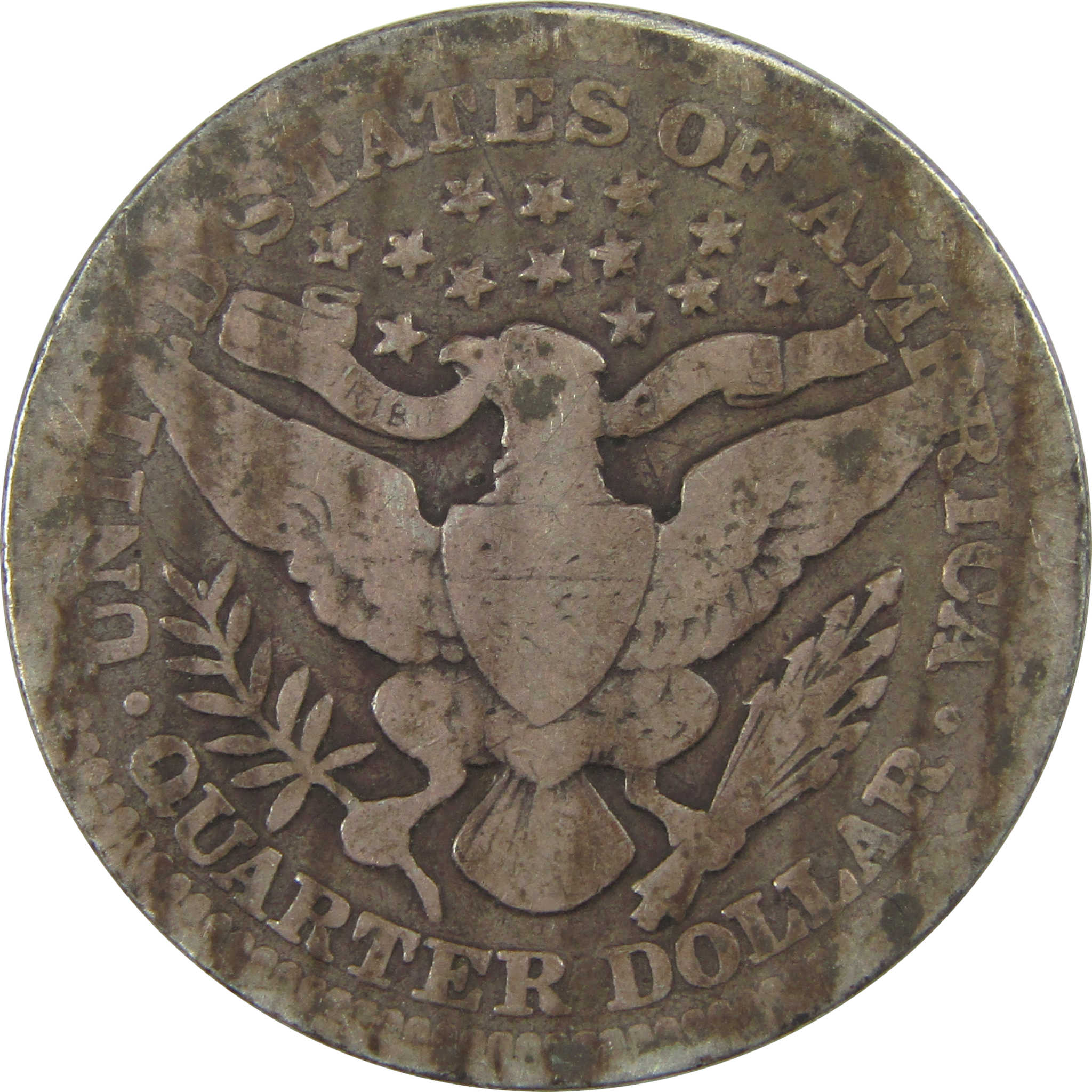 1905 Barber Quarter AG About Good Silver 25c Coin SKU:I21797