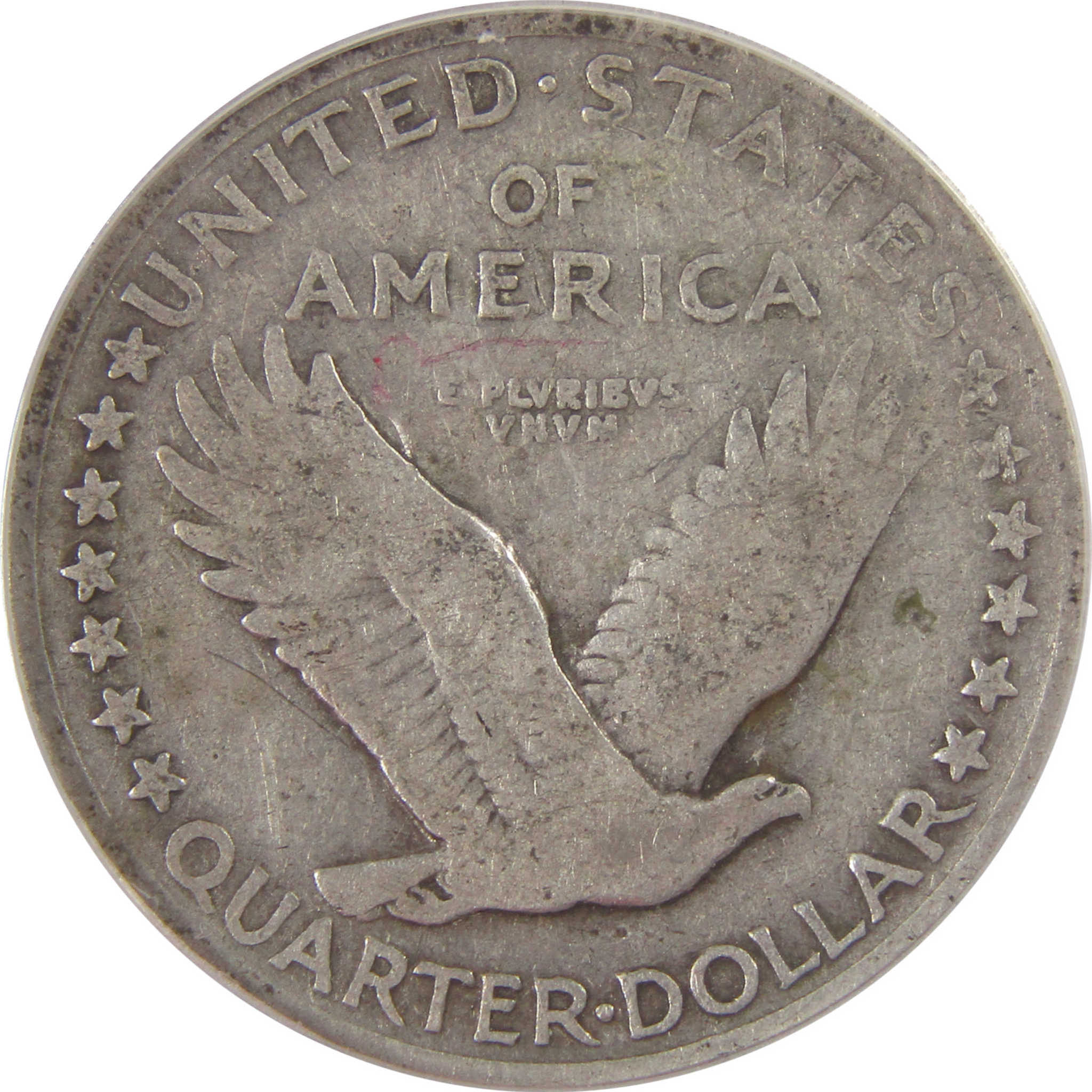 1917 Type 1 Standing Liberty Silver Quarter F 12 ANACS SKU:I25603