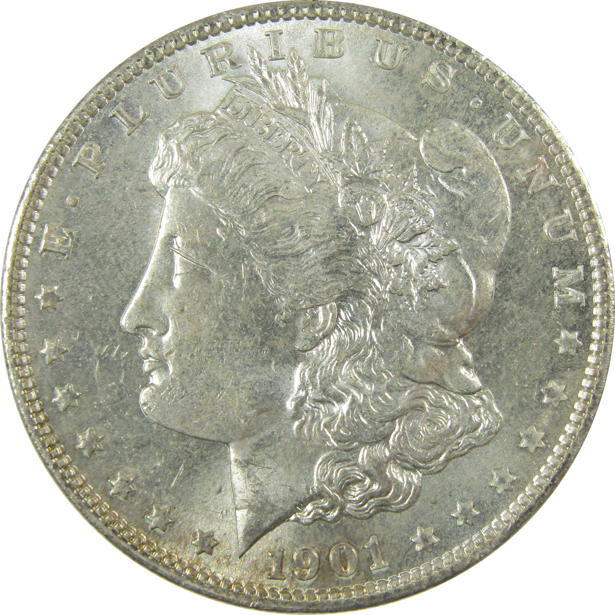1901 O Morgan Silver Dollar Uncirculated Mint State $1 Coin SKU:I27797