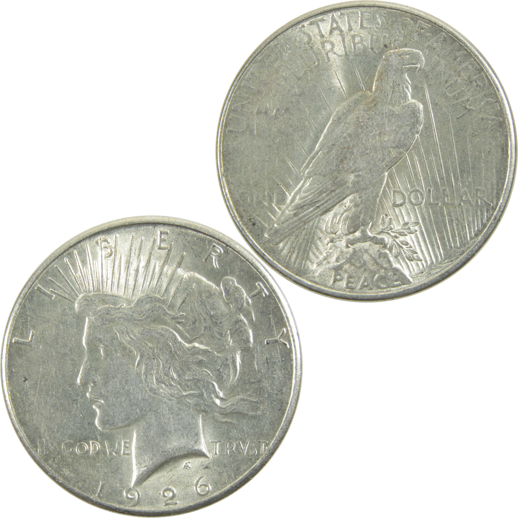 1926 S Peace Dollar CH AU Choice About Uncirculated Silver SKU:CPC7920