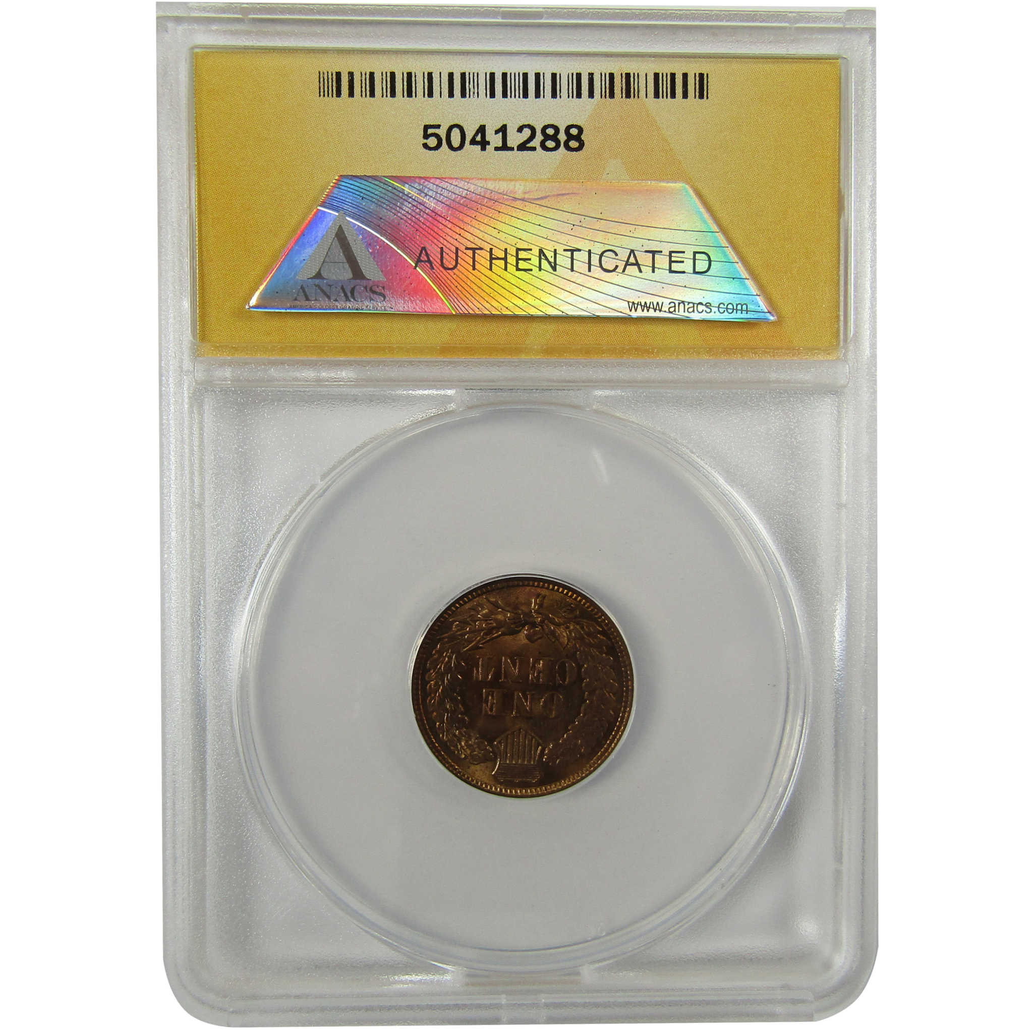 1906 Indian Head Cent MS 63 RB ANACS Uncirculated Penny SKU:I28414