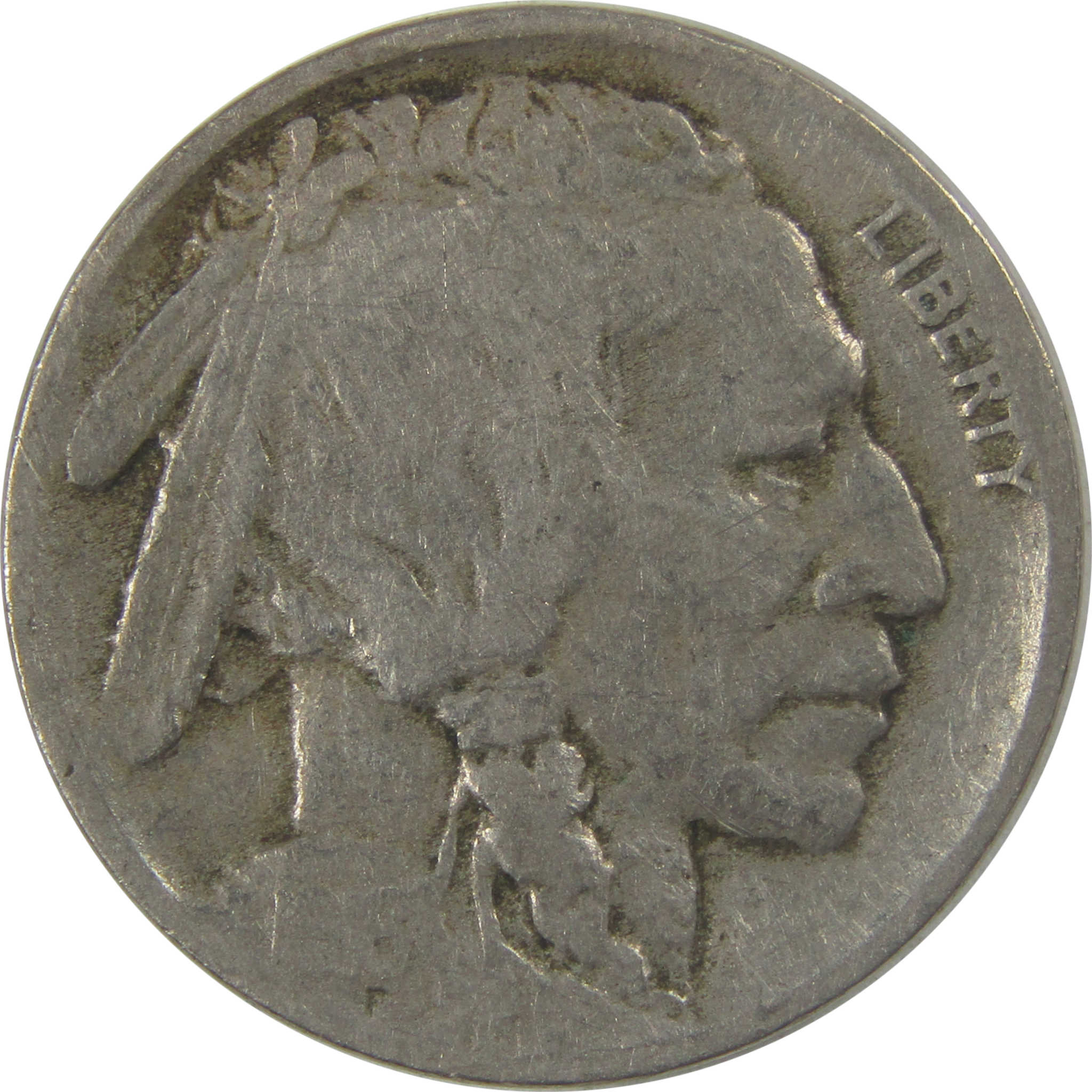 1916 D Indian Head Buffalo Nickel VG Very Good 5c Coin SKU:I24579