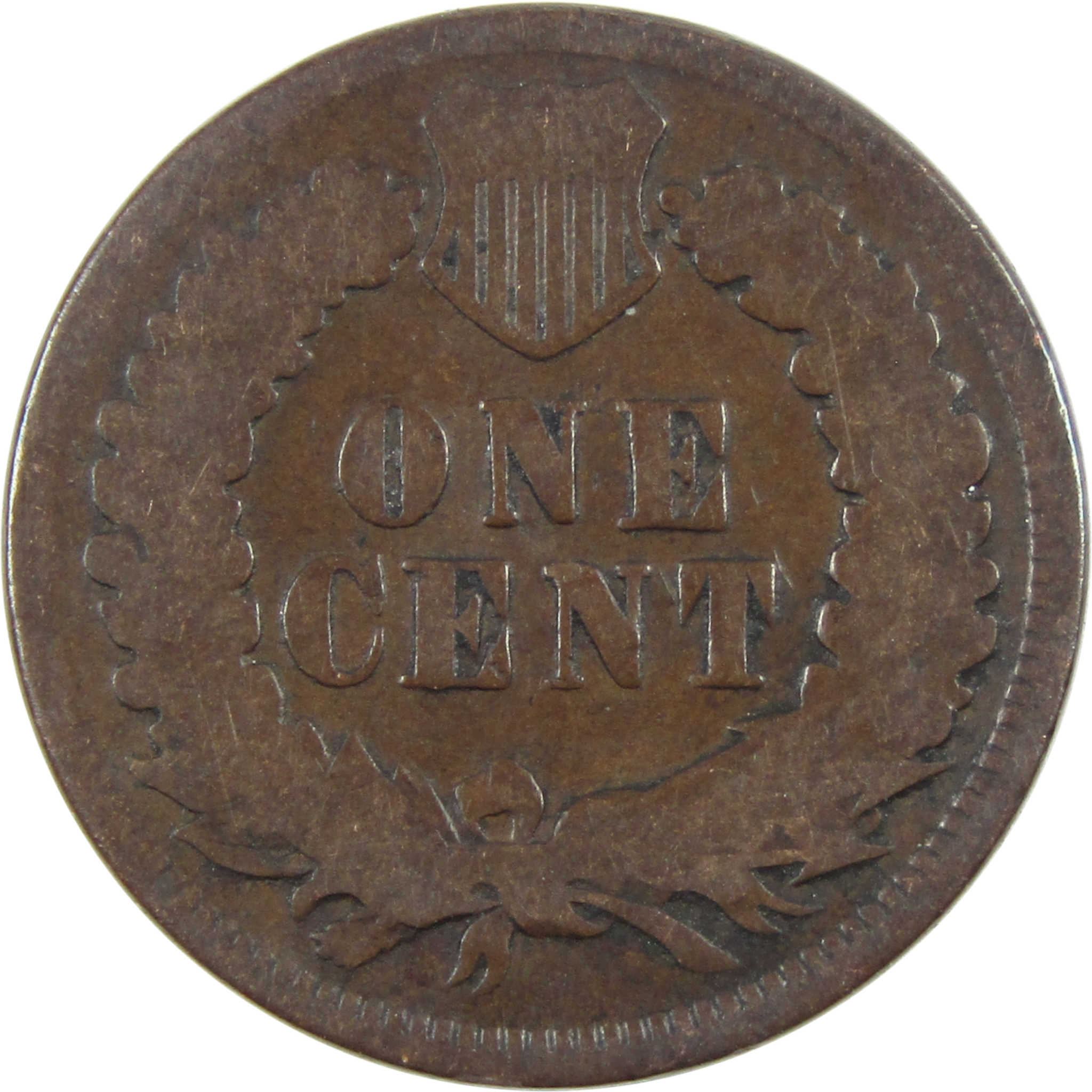 1878 Indian Head Cent AG About Good Penny 1c Coin SKU:I13315