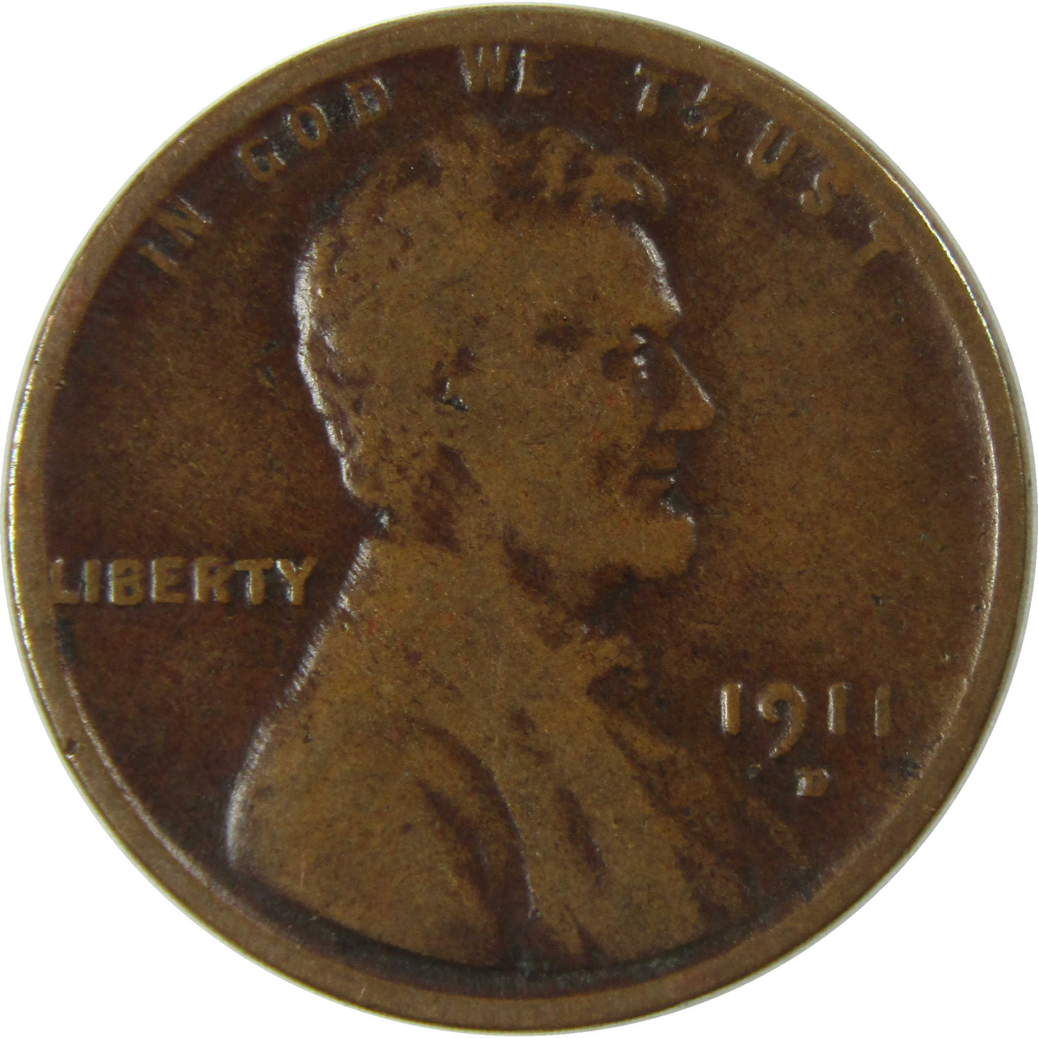 1911 D Lincoln Wheat Cent AG About Good Penny 1c Coin SKU:I26276