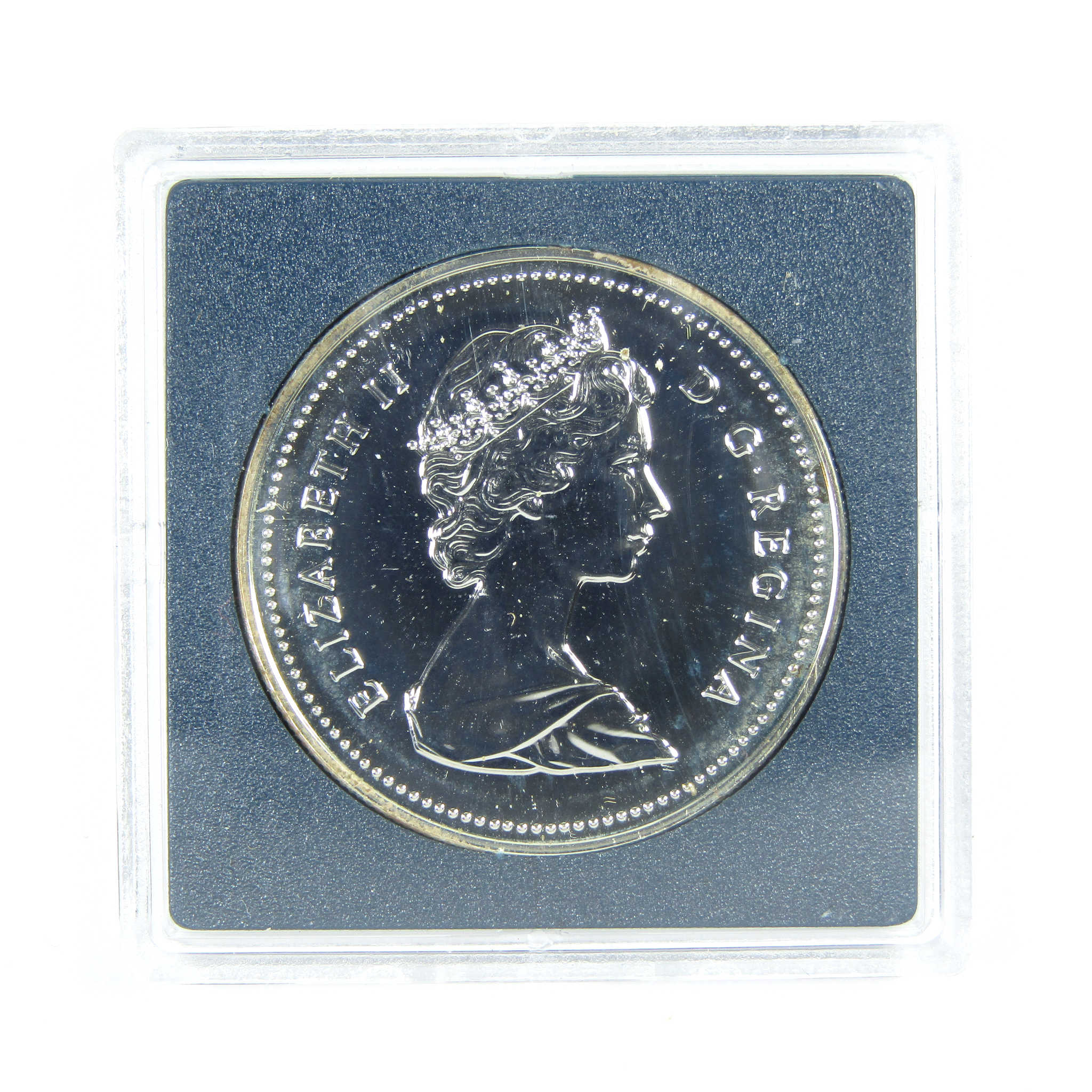 1987 Canadian Davis Strait Dollar Uncirculated Silver $1 SKU:CPC4626